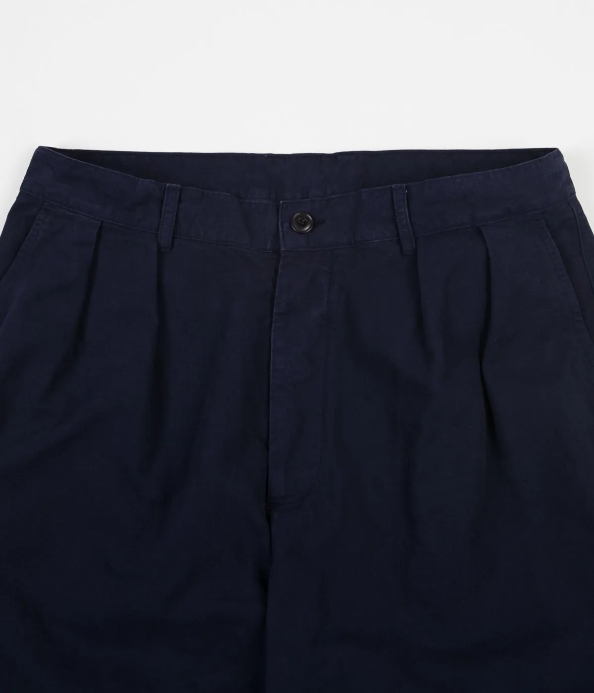 Albam Pleat Trousers - Navy