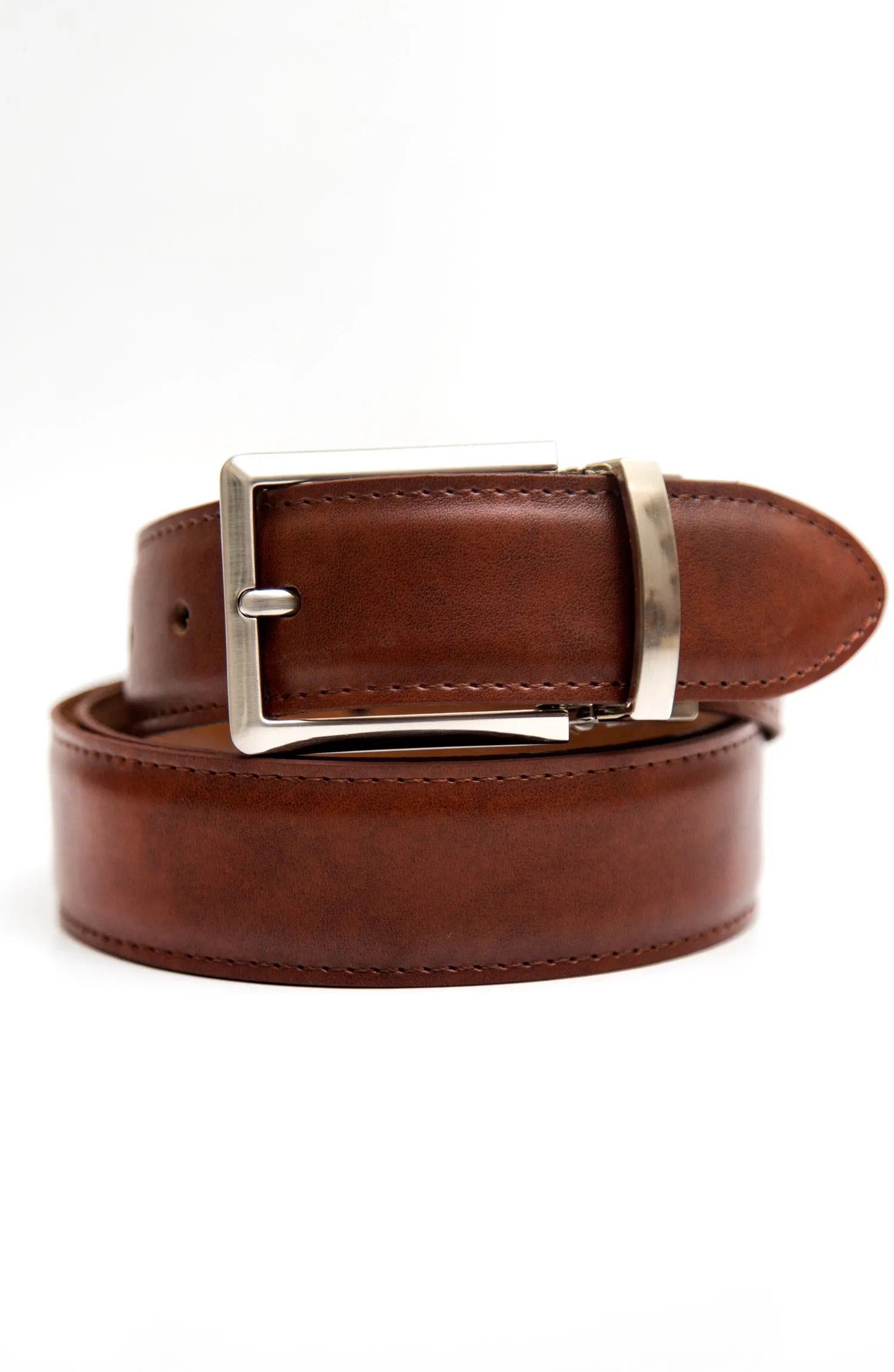 Ascot Beige Reversible Leather Belt