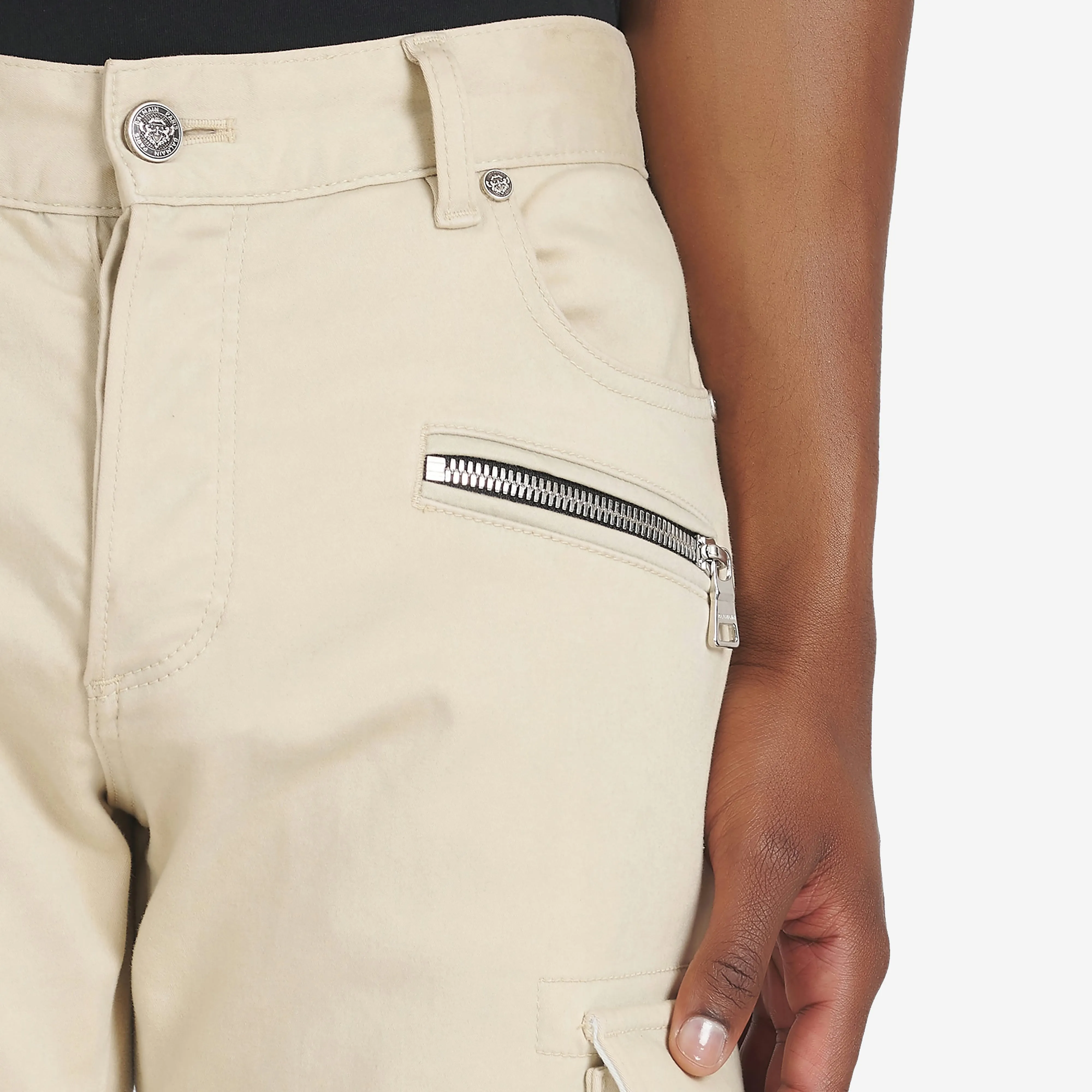 Balmain Cargo Tapered Trousers