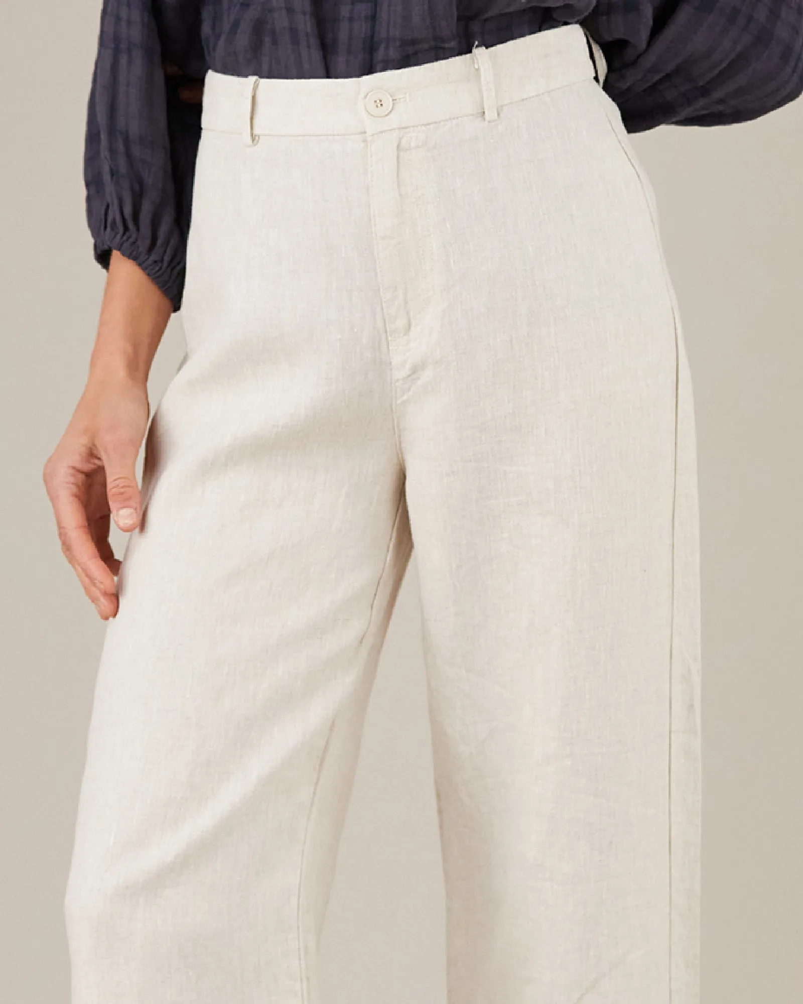 Barossa Linen Pant - Natural