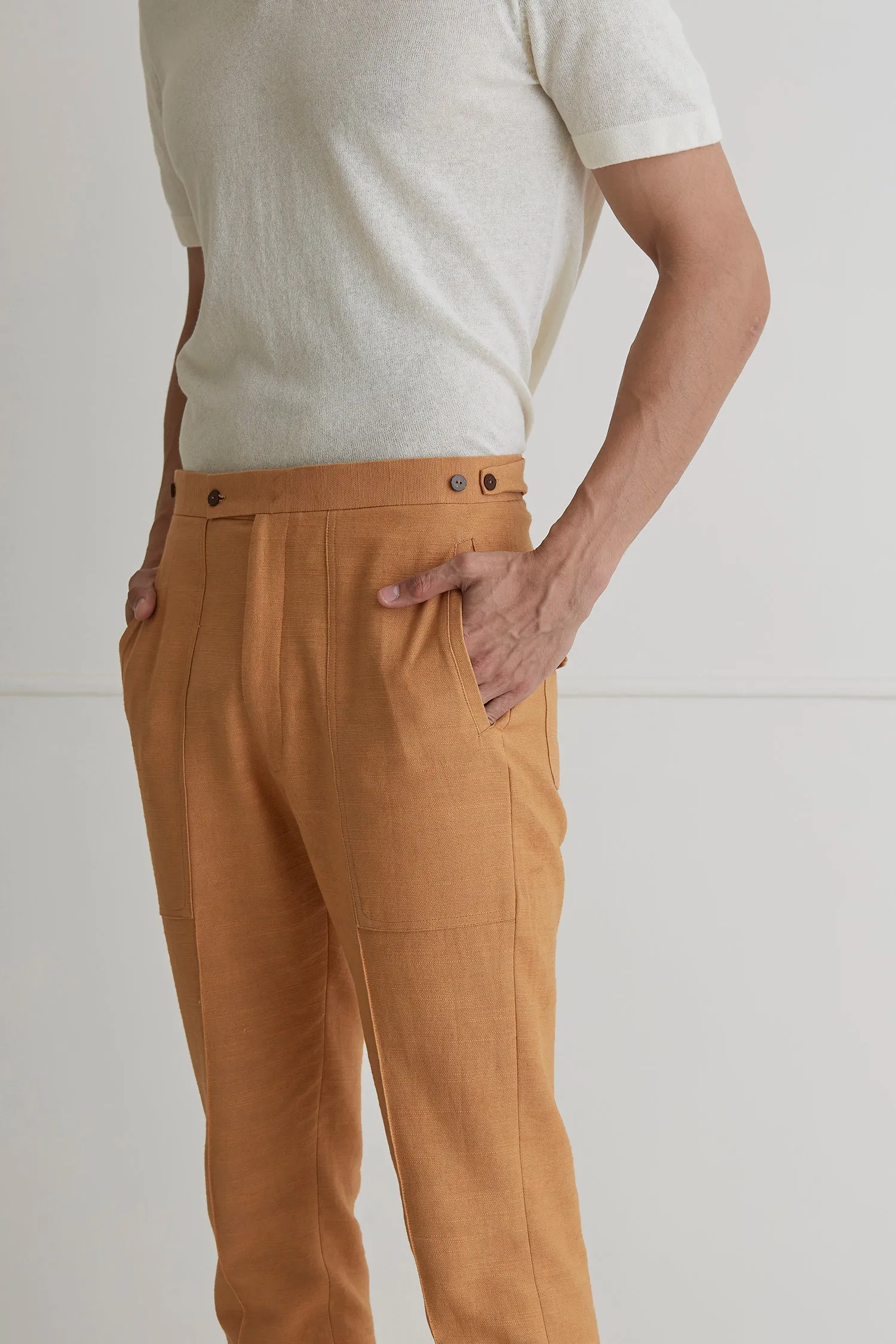 Beige Sand Trousers