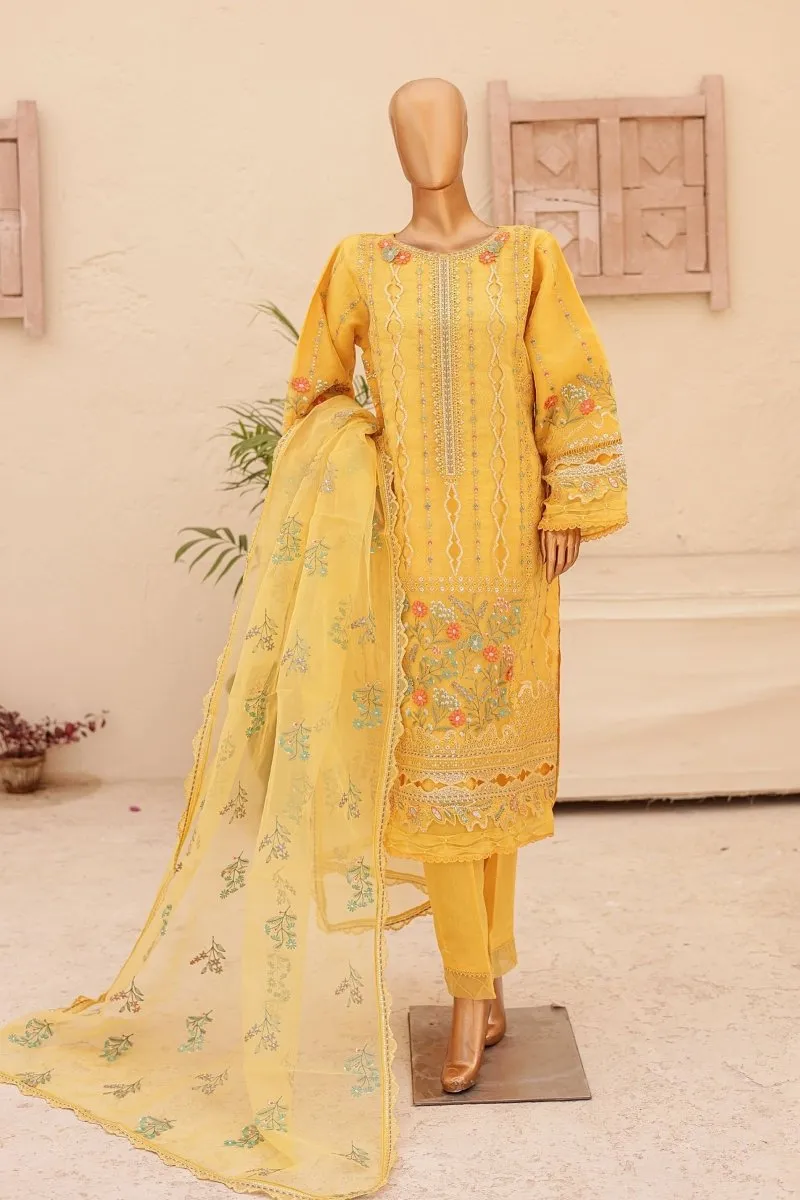 Bin Saeed Organza Party Wear Pakistani Suit BIN149