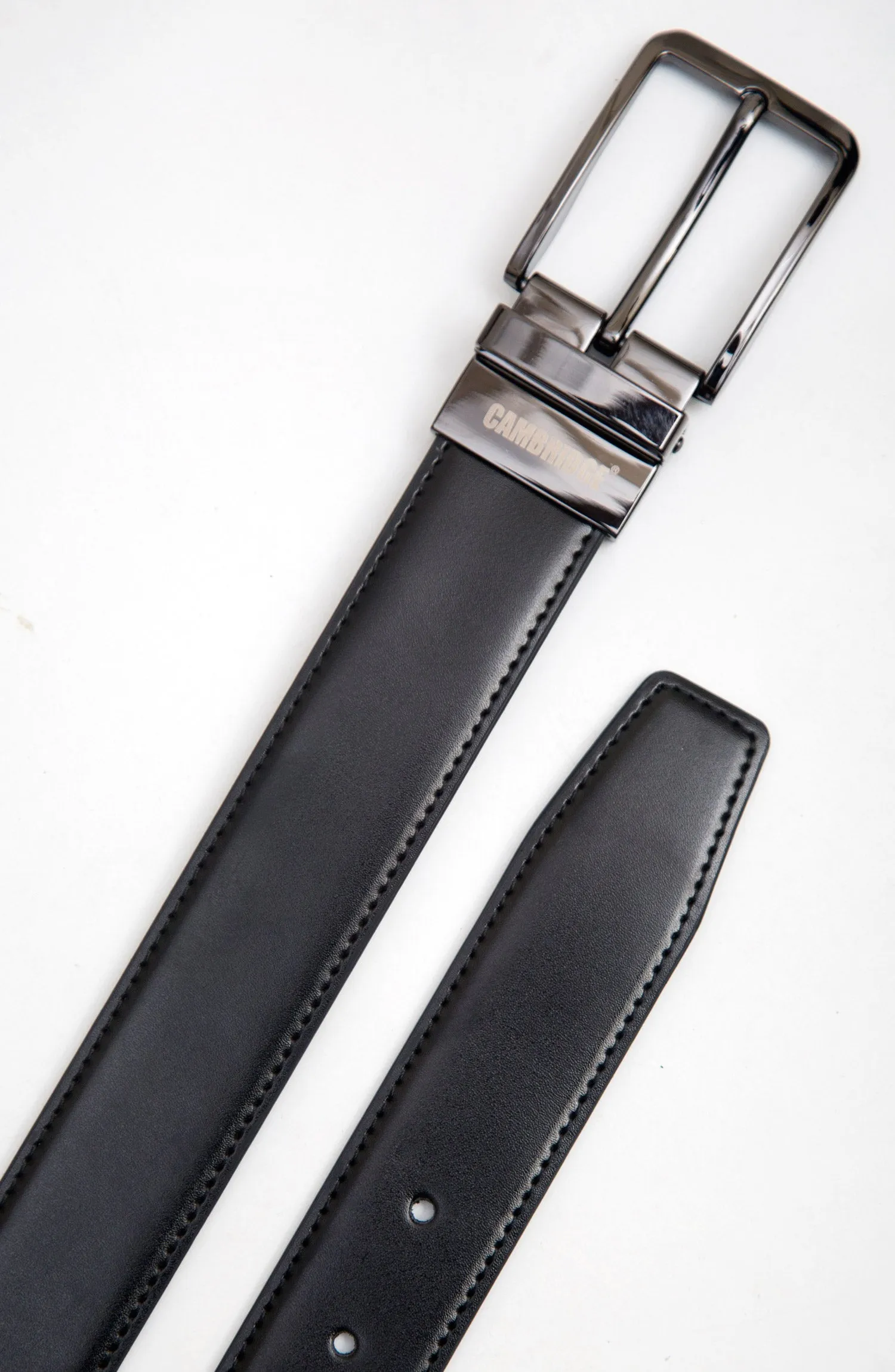 Black And Brown Reversible Leather Belt