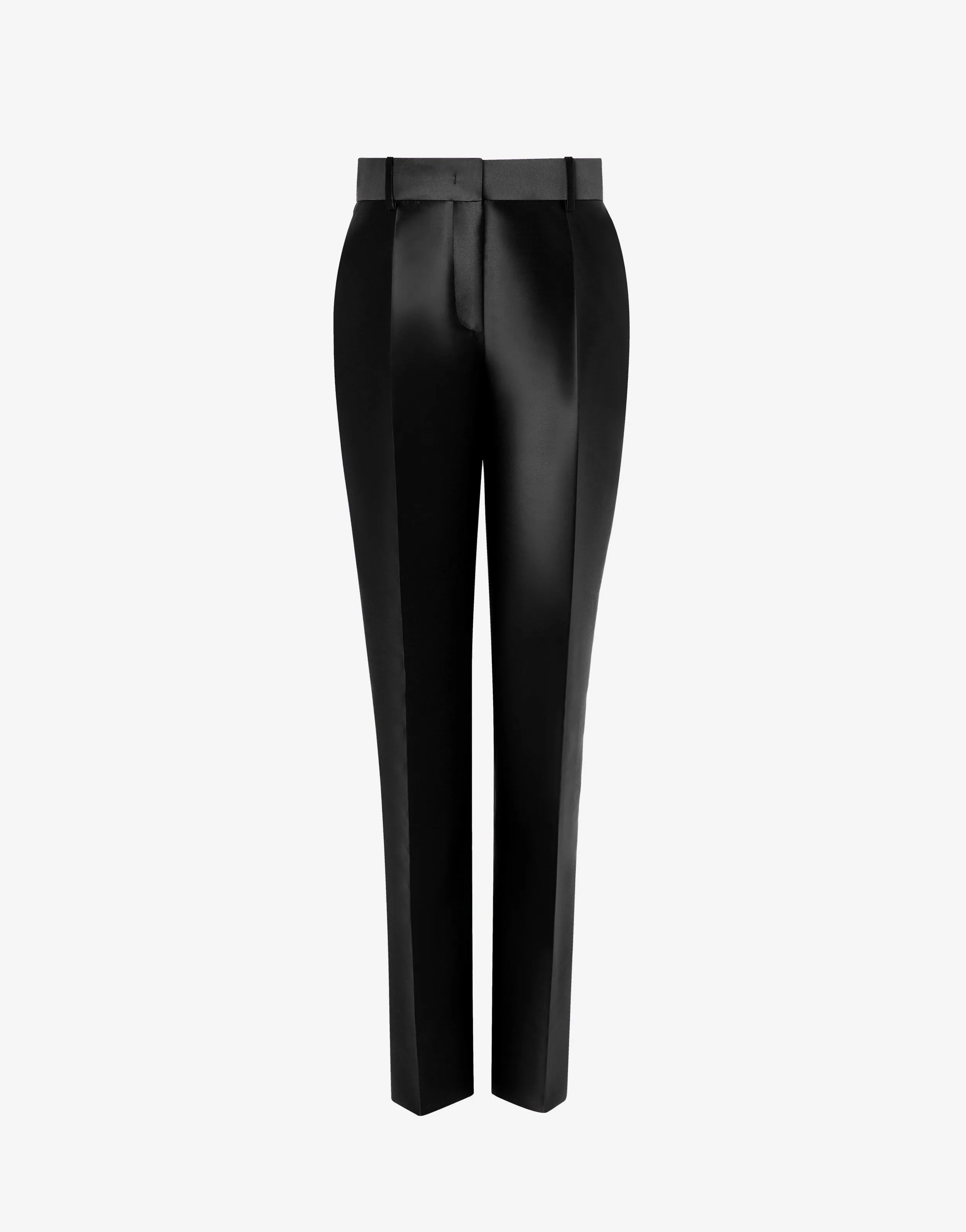 Black Satin Trouser