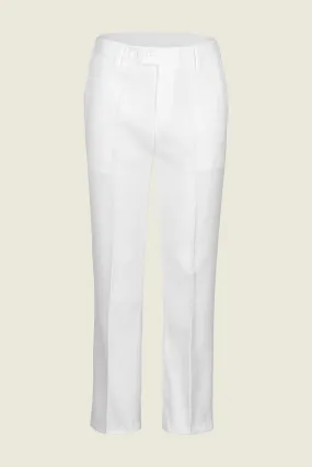 Boys Off White Trousers