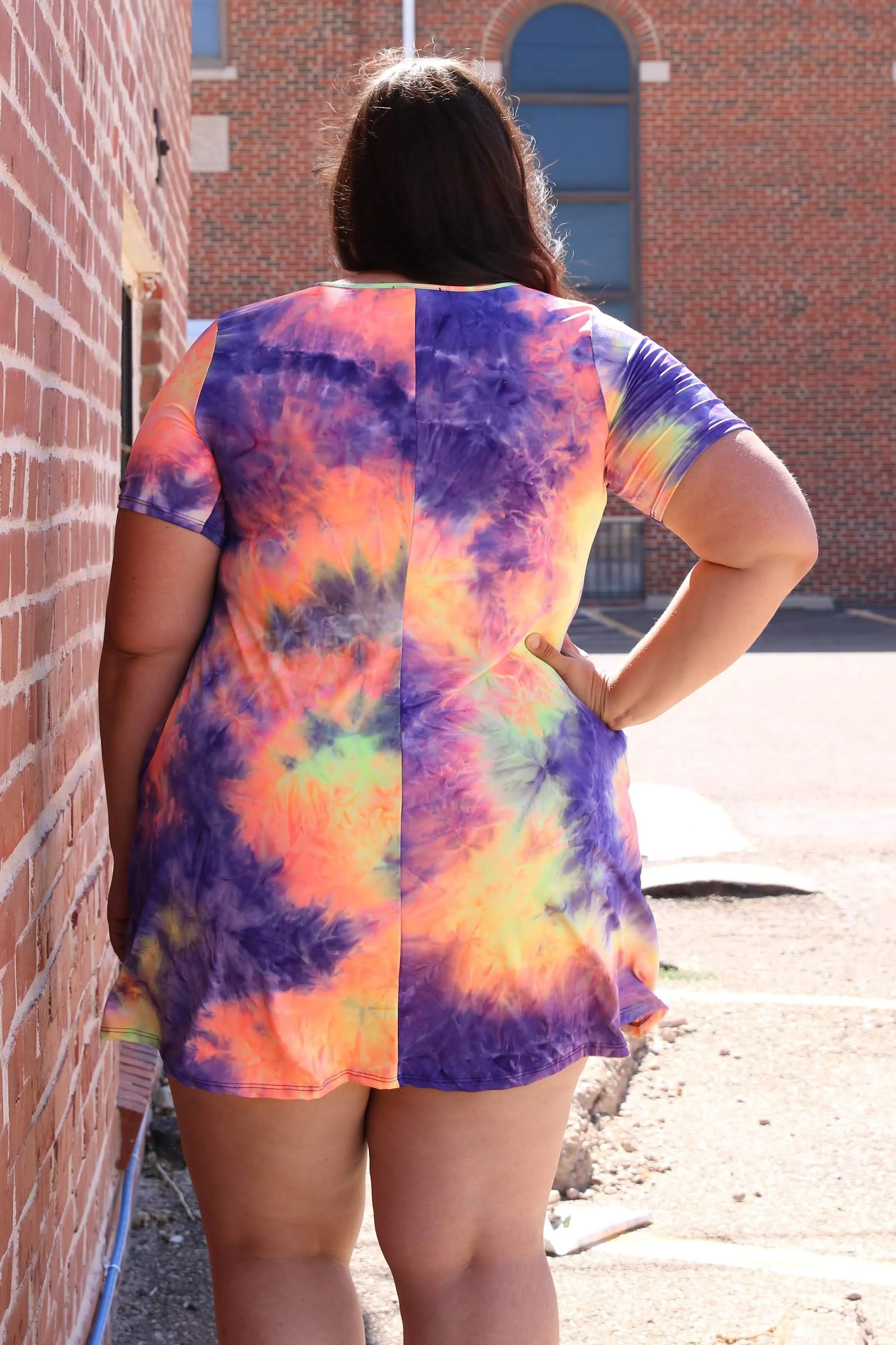 Cara Tie Dye Short Dress