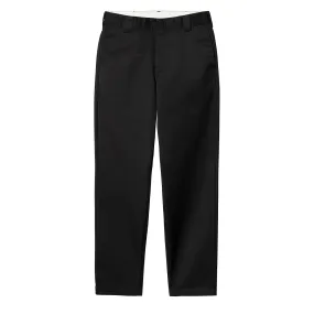 Carhartt WIP Master Pant L30 Black Rinsed