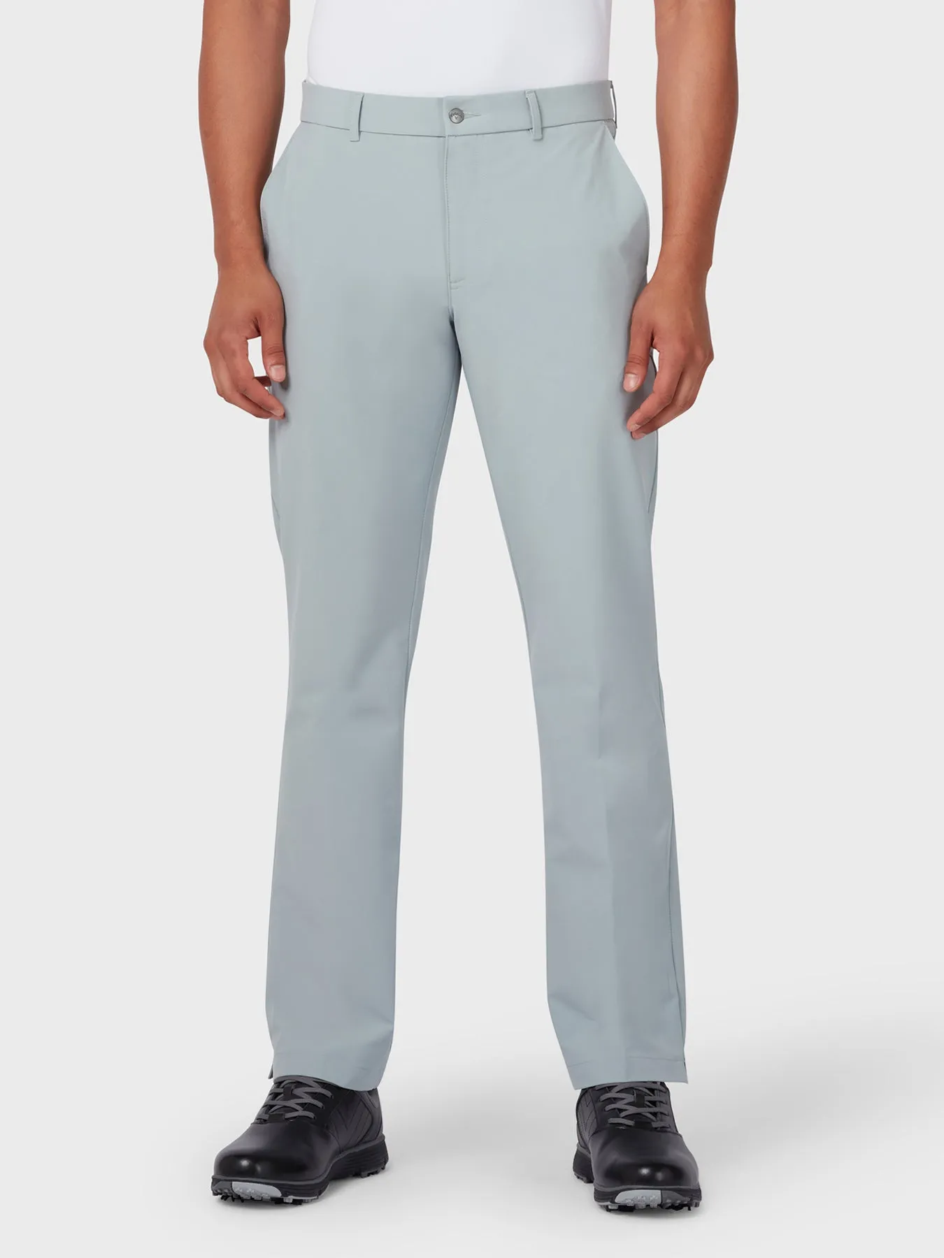 Chevron Tech Trousers In Quarry