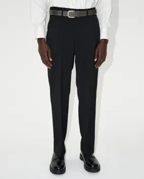 CHINO 22 / BLACK WORSTED WOOL