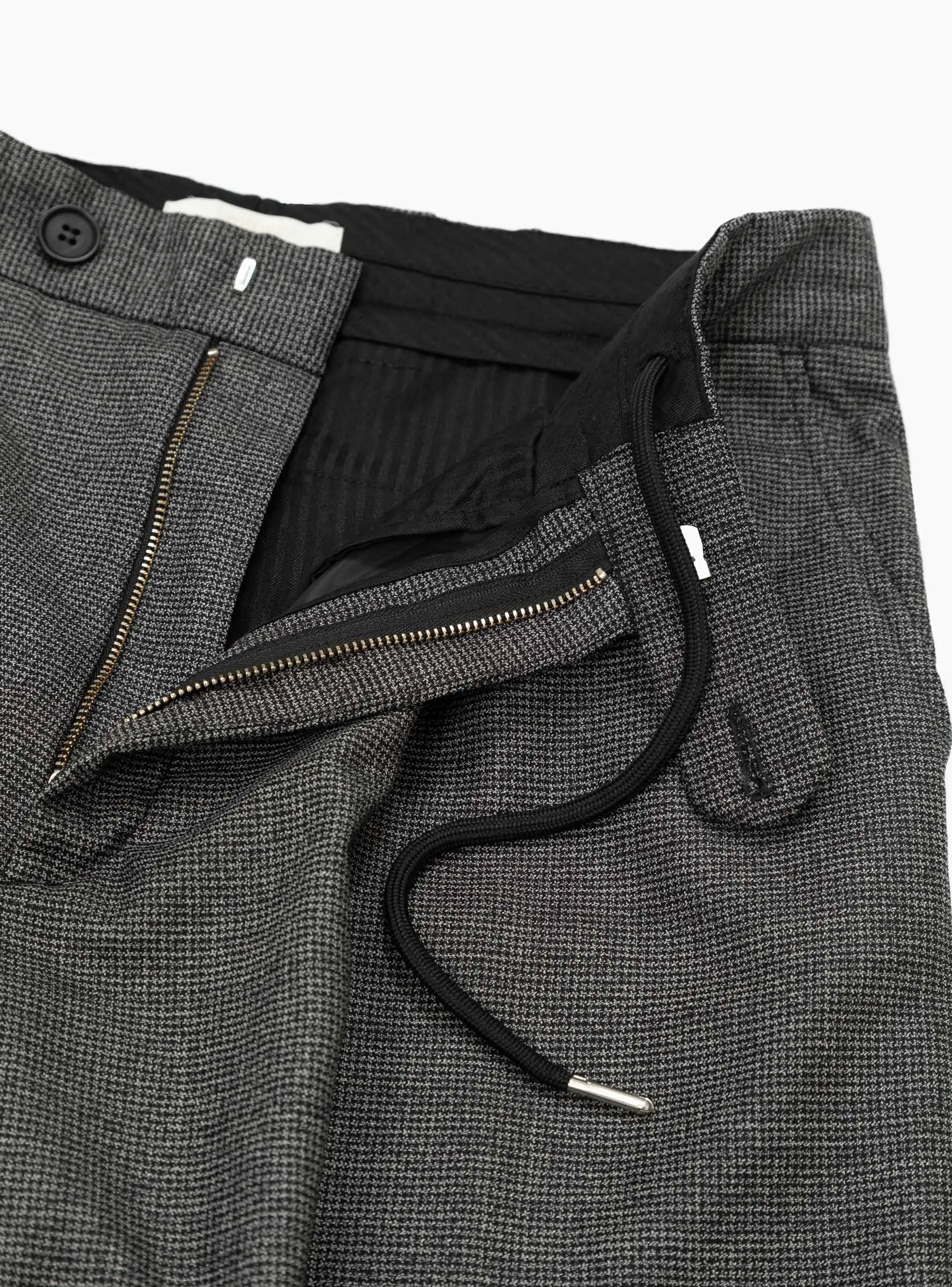 Classic Trousers Black Flicker