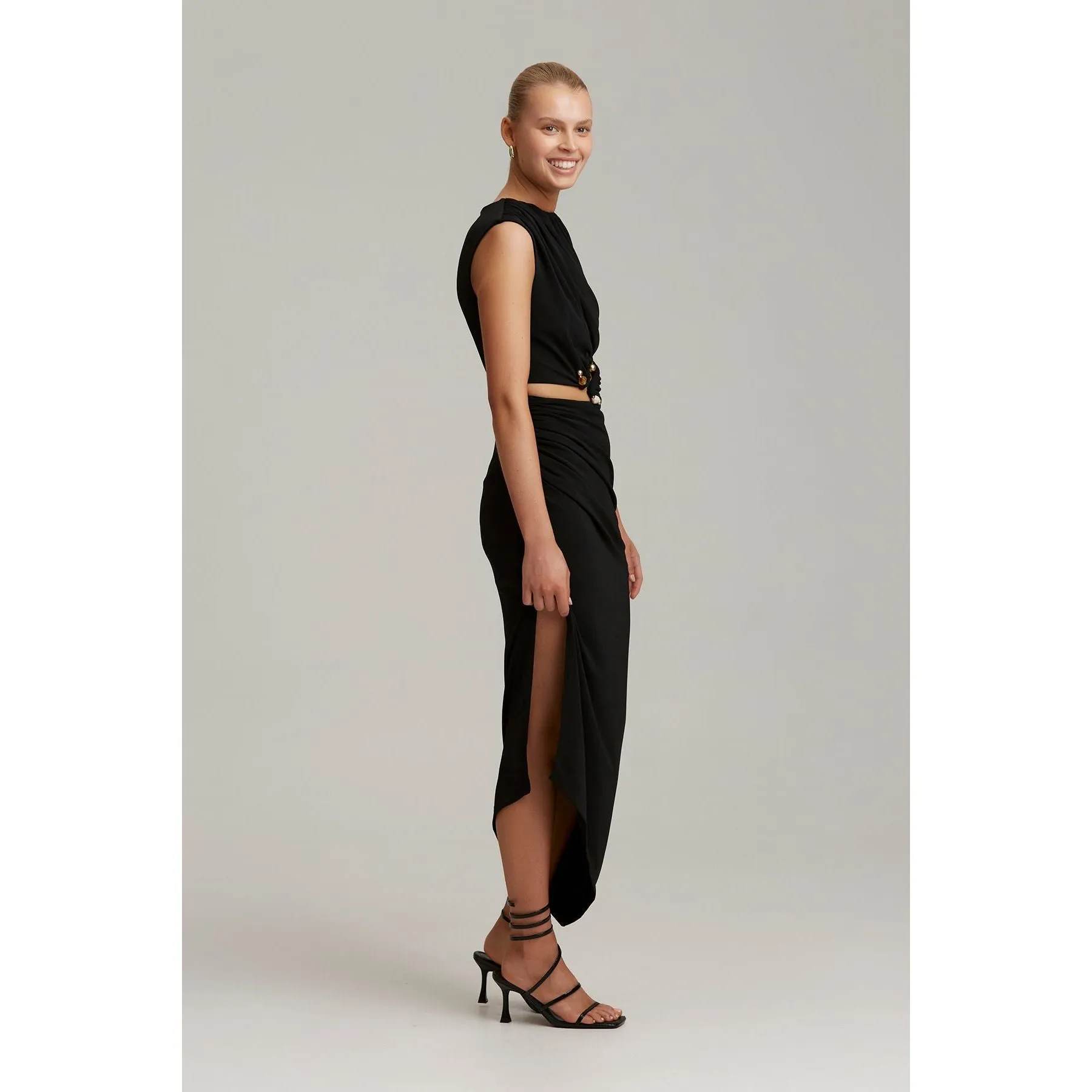 CMEO Collective Entropy Dress - Black