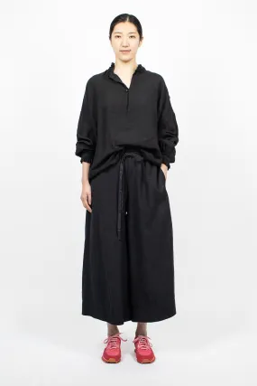 Coulisse Pant Dark Navy Linen