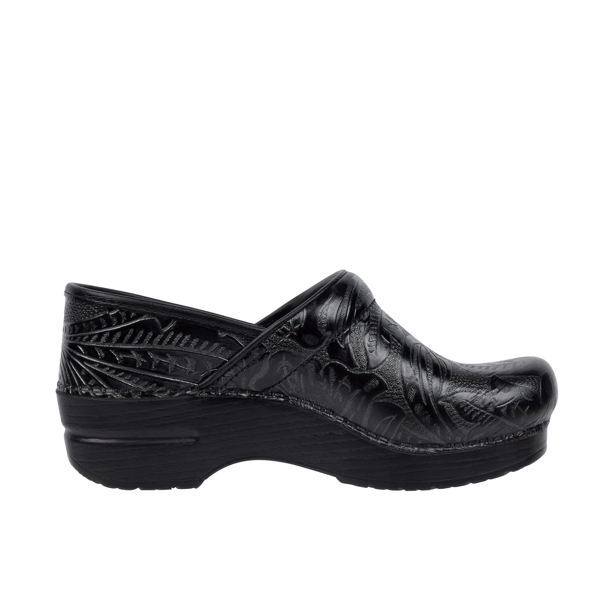 Dansko Womens Tooled Professioal Black