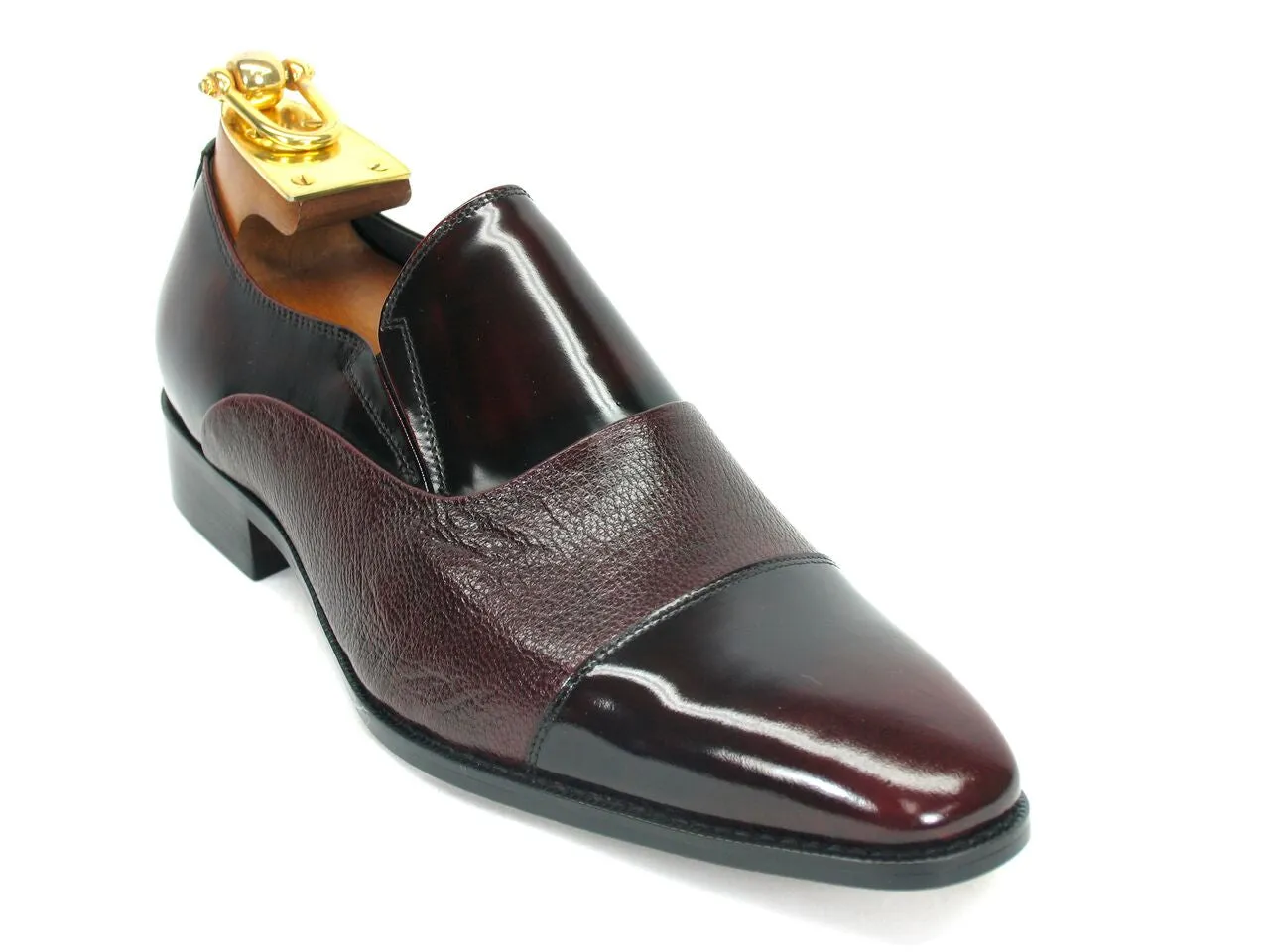 Deerskin Patent Leather Loafer