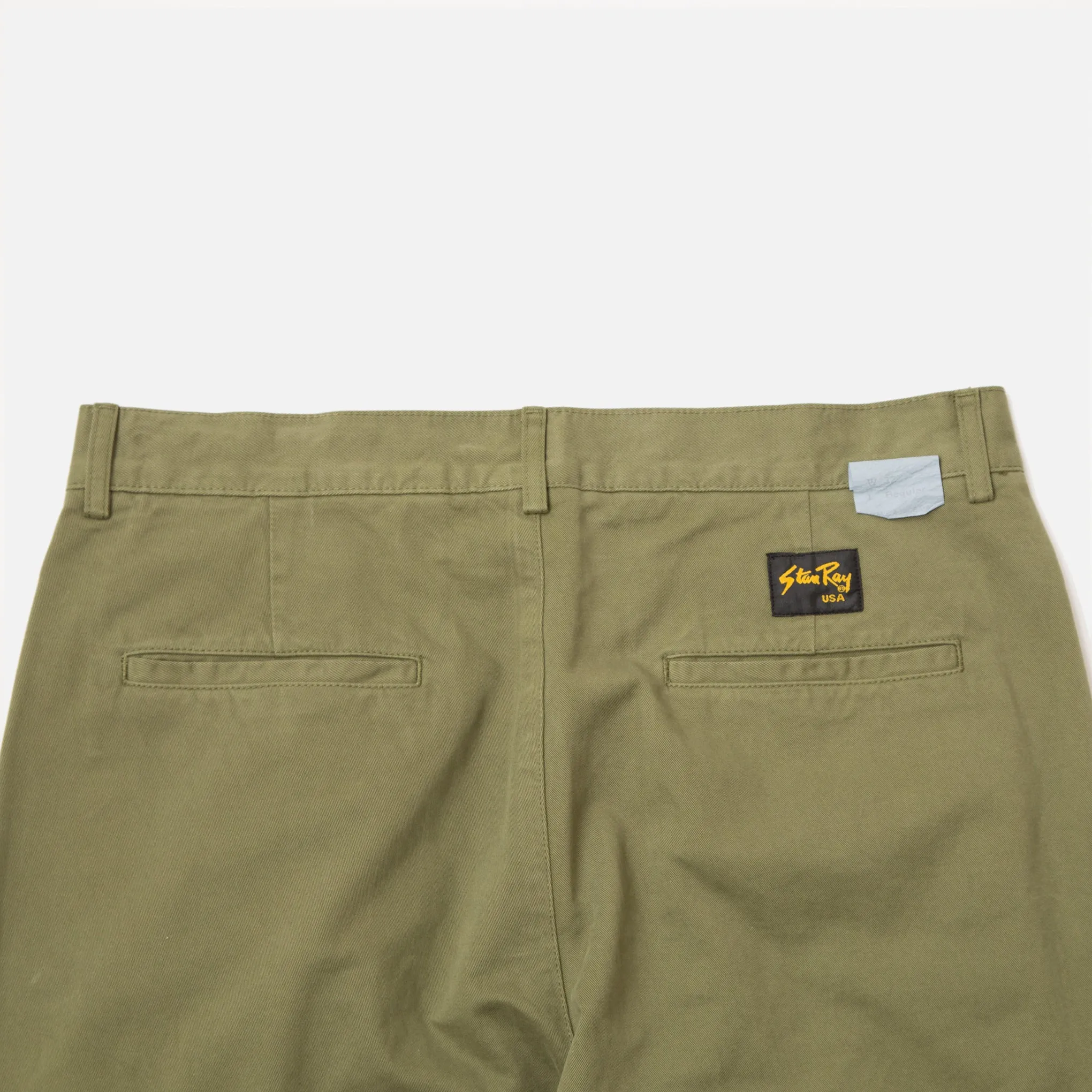 Double Pleat Chino - Olive