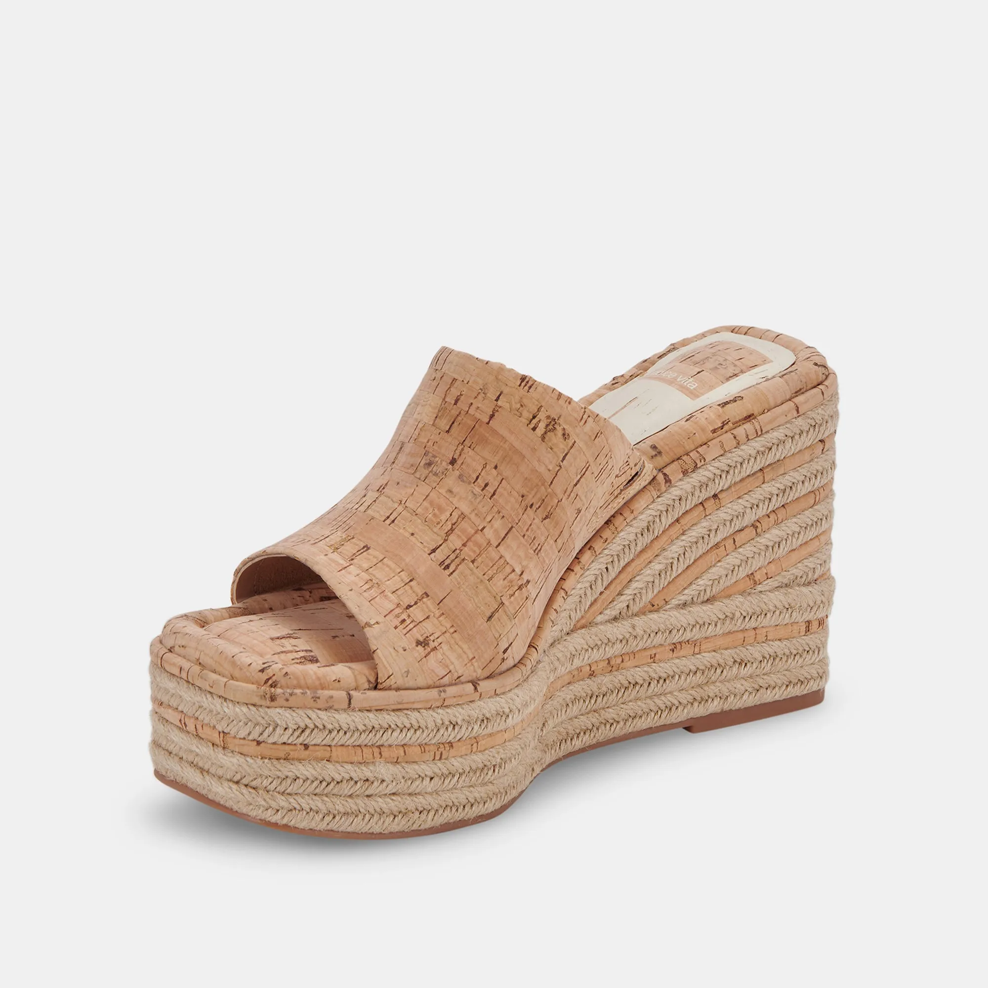 ELARIA WEDGES NATURAL CORK