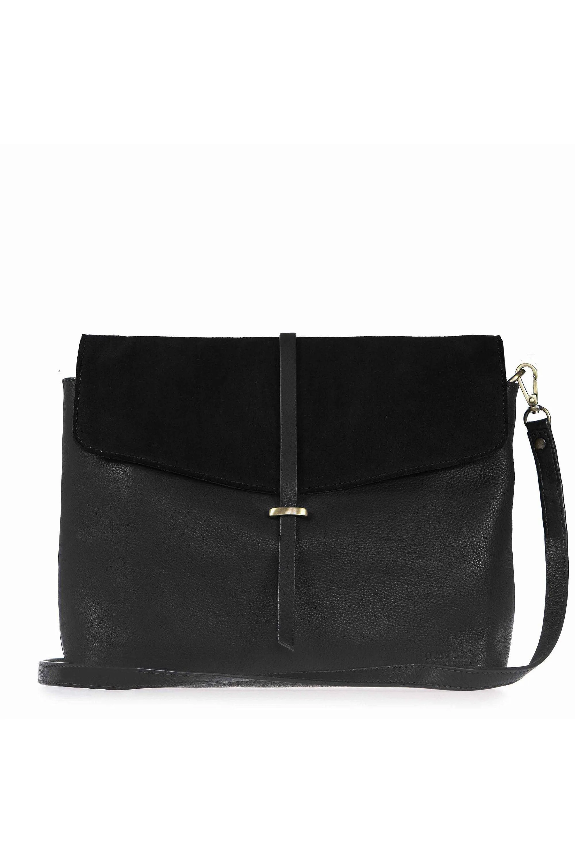 ella black black soft grain leather