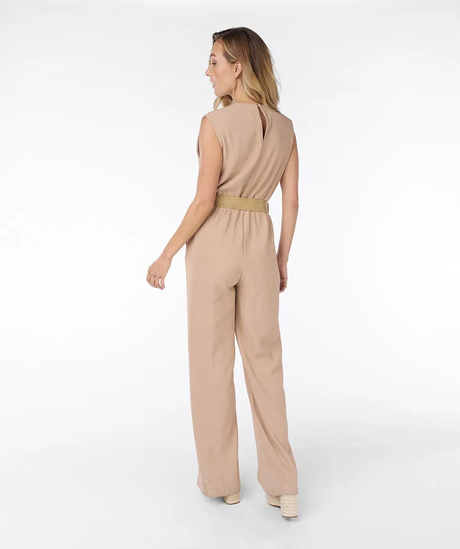 Esqualo ‘Crinkle Jumpsuit’