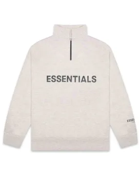 Fear Of God Essentials Half Zip Pullover Oatmeal [FW20]