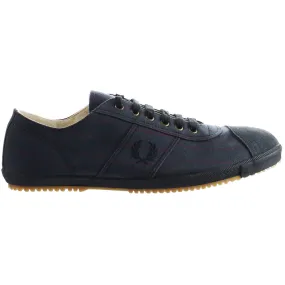 Fred Perry Low Mens Navy Plimsolls