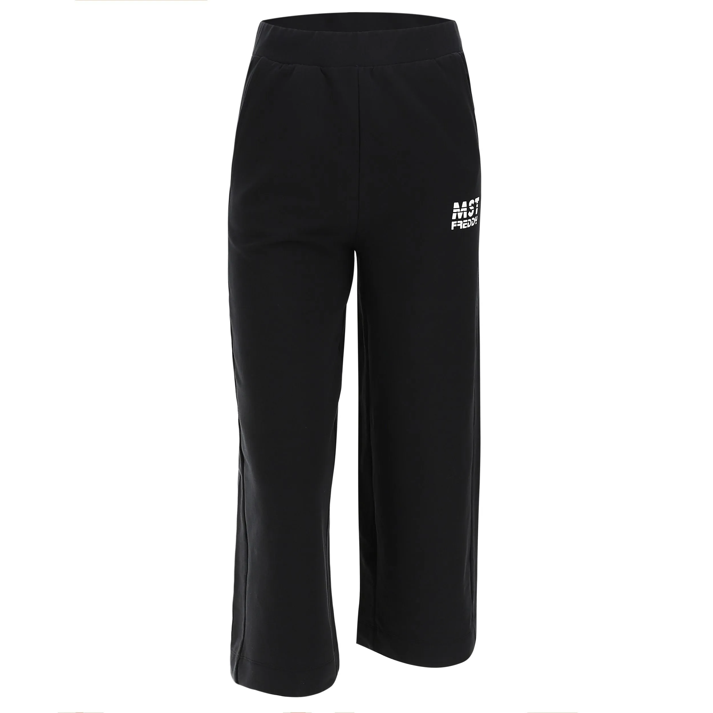 Freddy Stretch Fleece Palazzo Trousers S2WMAP5 black