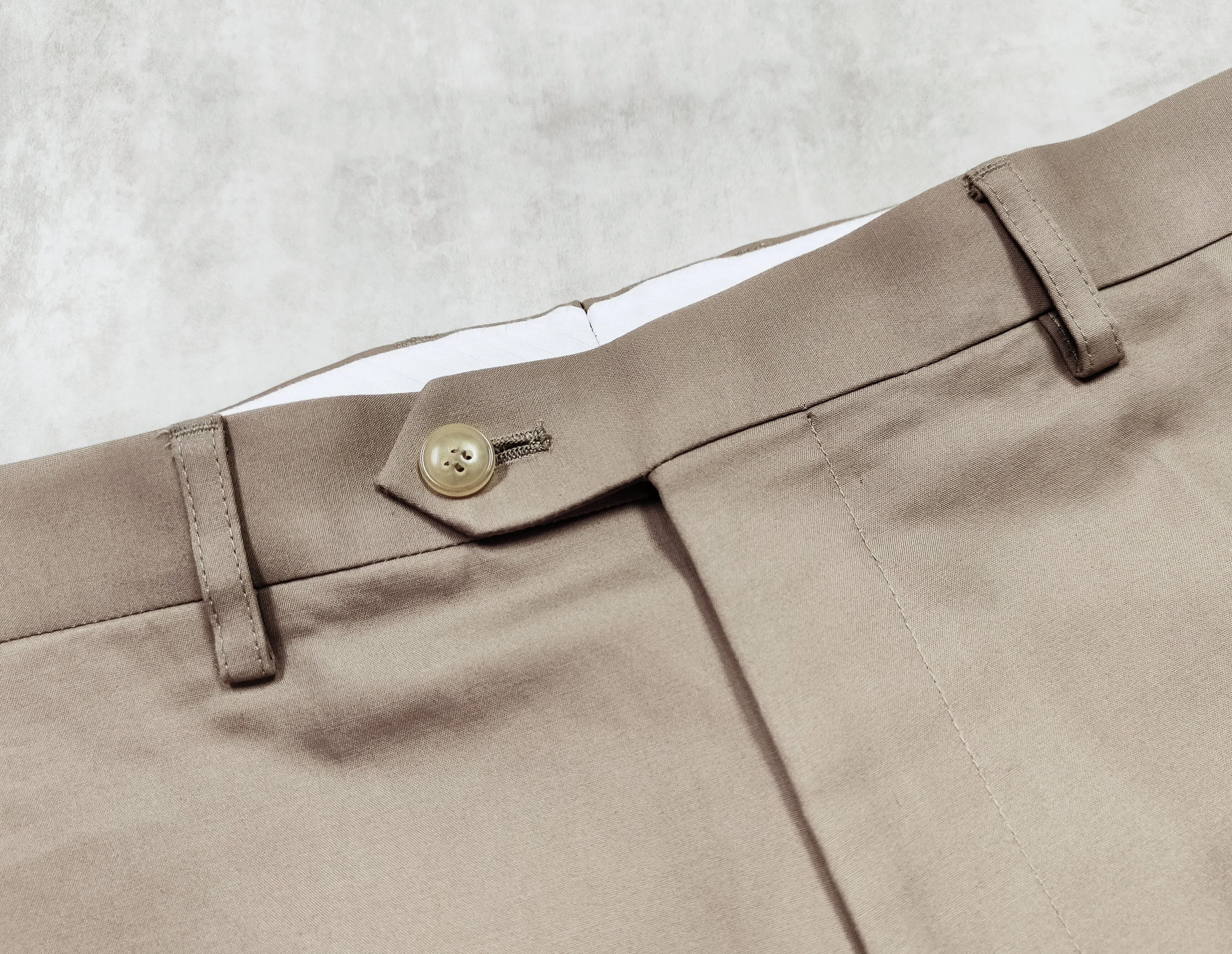 HFW Quest Cotton, Taupe Trousers  - ST135