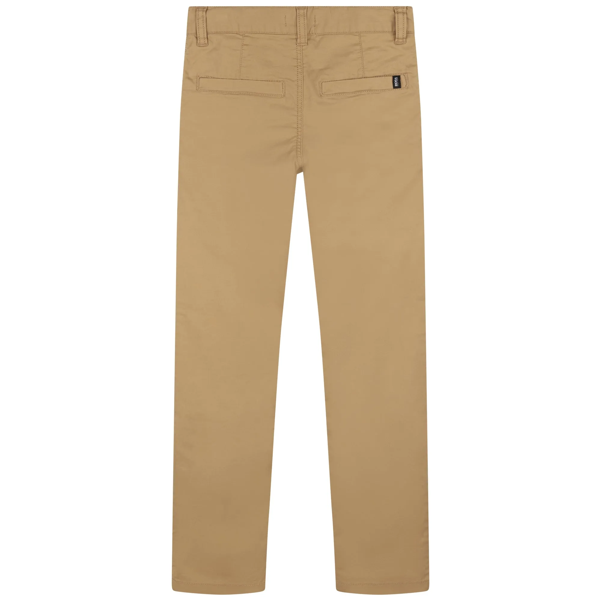 Hugo Boss Boys Twill Pants_ Stone J24763-262