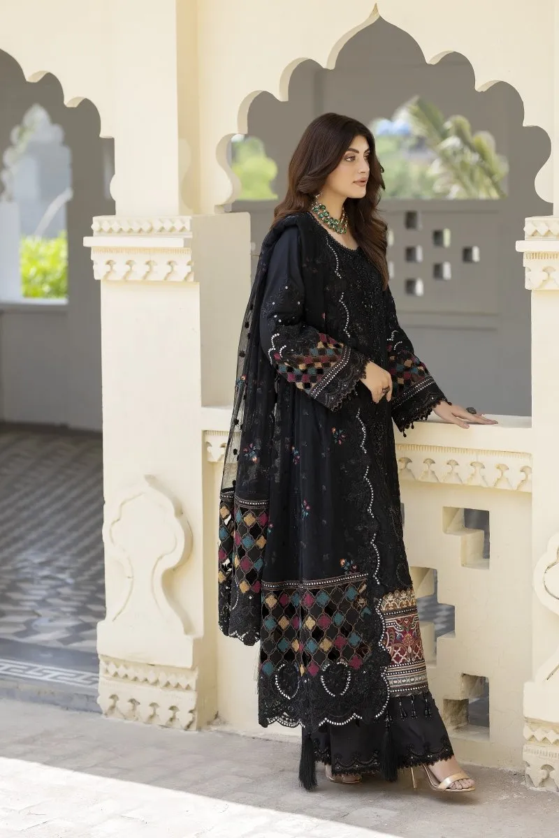 Imrozia Embellished Net Pakistani Party Wear Suit Tehzeeb IMR208