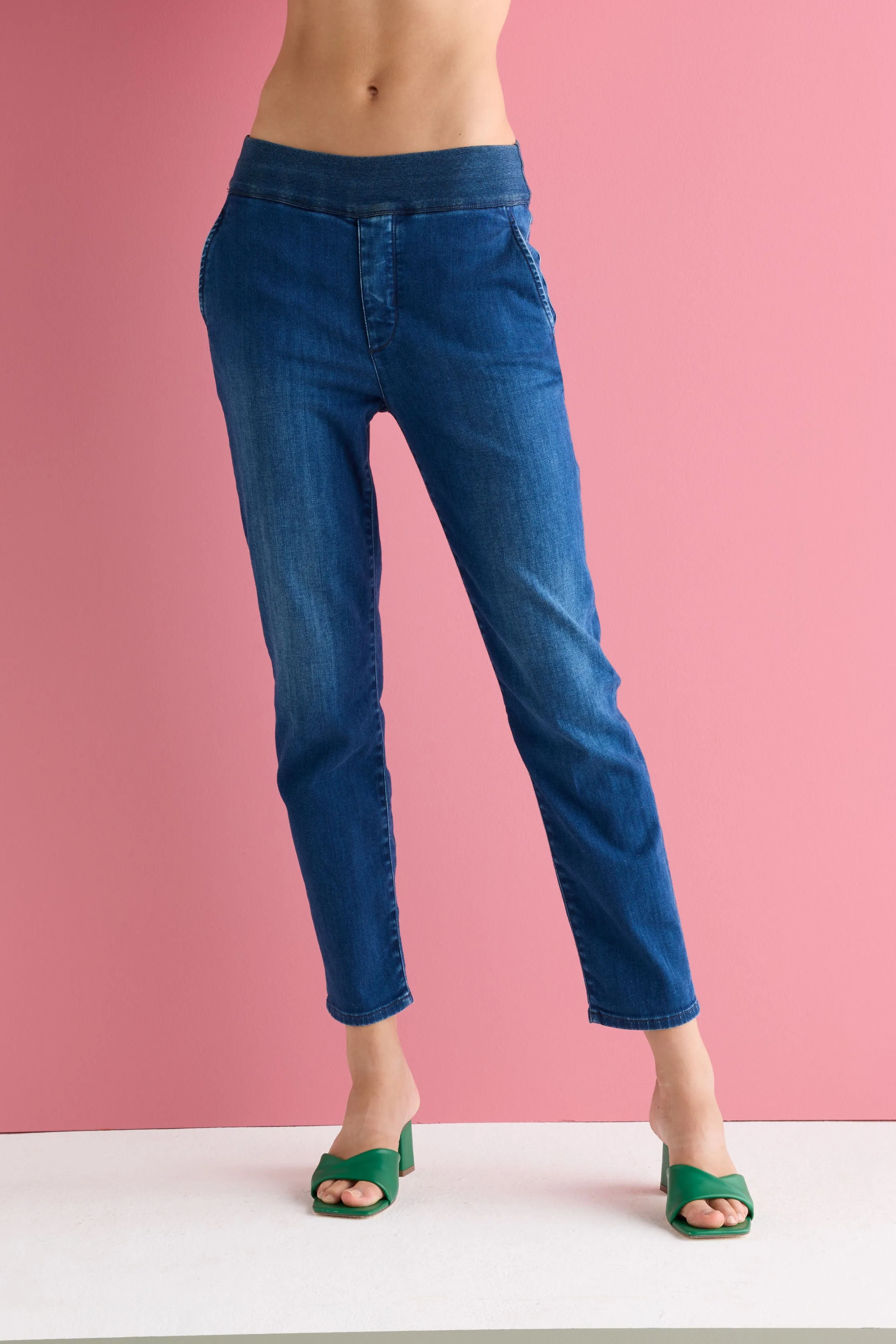 Jeans Chino with Elasticated Waist 06VU 4165