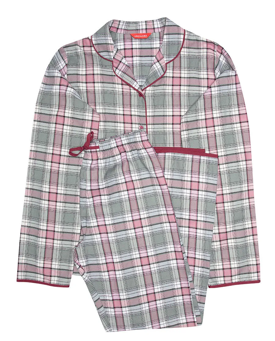 Jessica Grey Check Pyjama Set