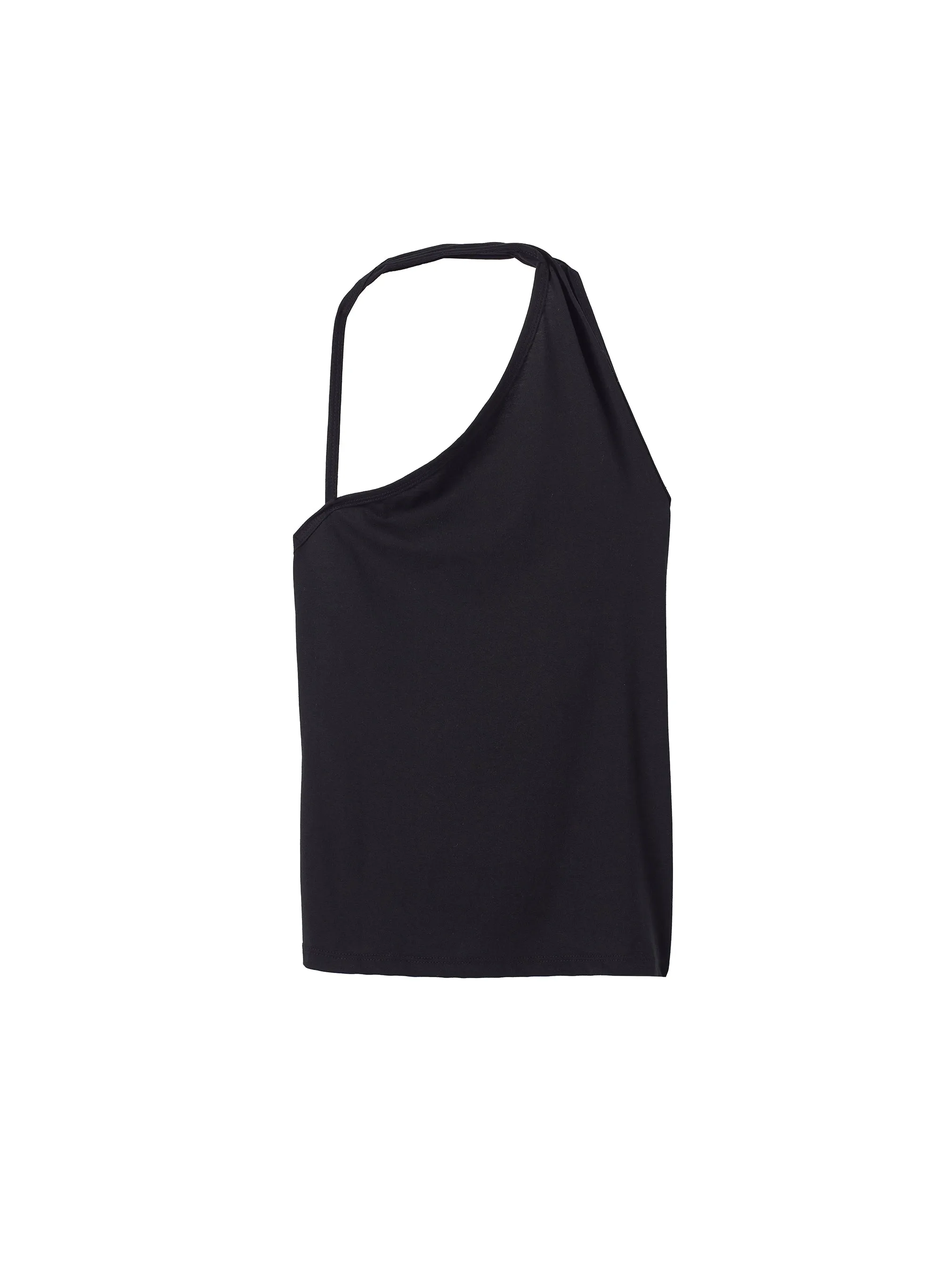 Krista Asymmetric Cotton Jersey Tank