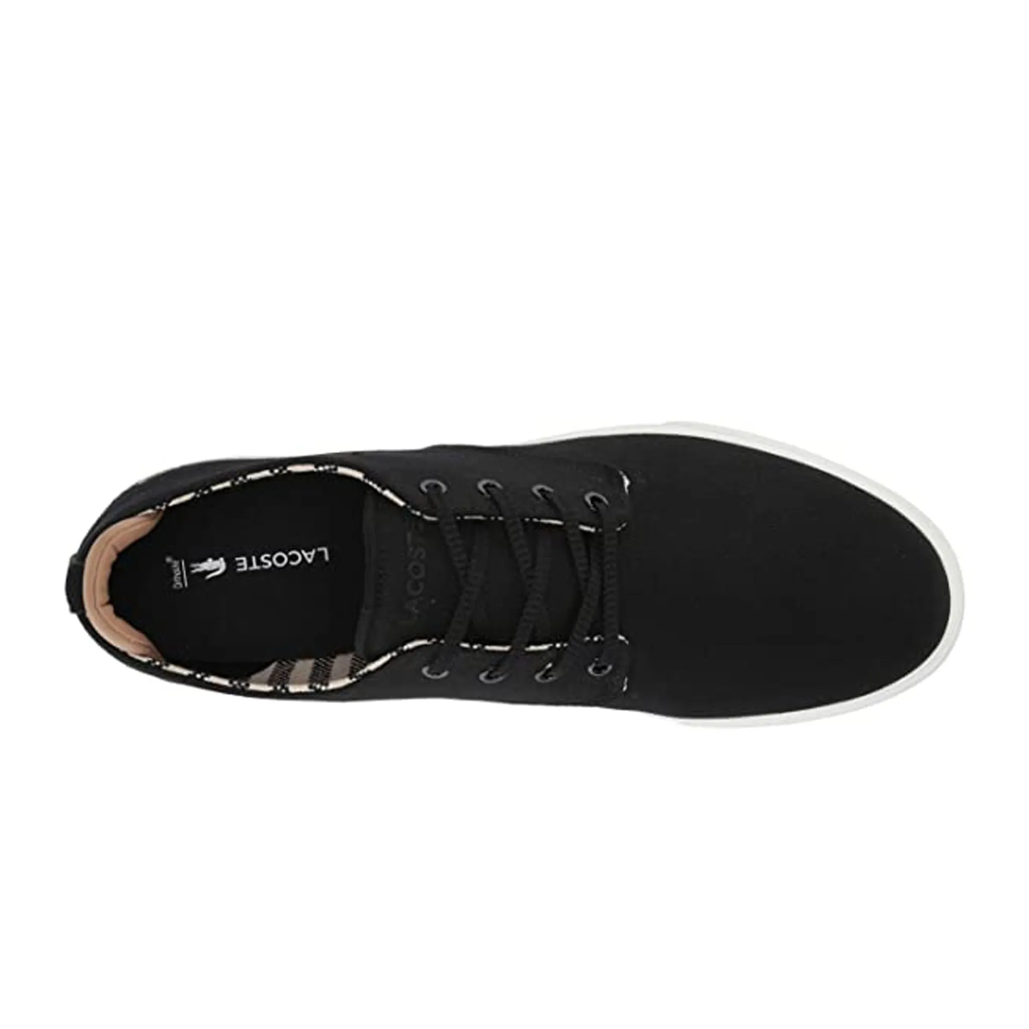 Lacoste Esparre 219 1 CMA Mens Black Plimsolls