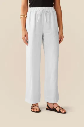 Linen Pull On Trousers