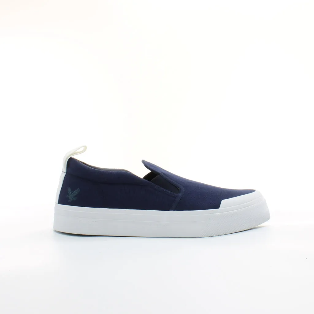 Lyle & Scott Duncan Mens Navy Plimsolls