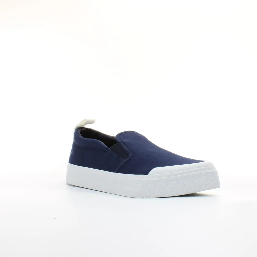 Lyle & Scott Duncan Mens Navy Plimsolls