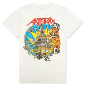 Mens Anthrax Tee - Off White