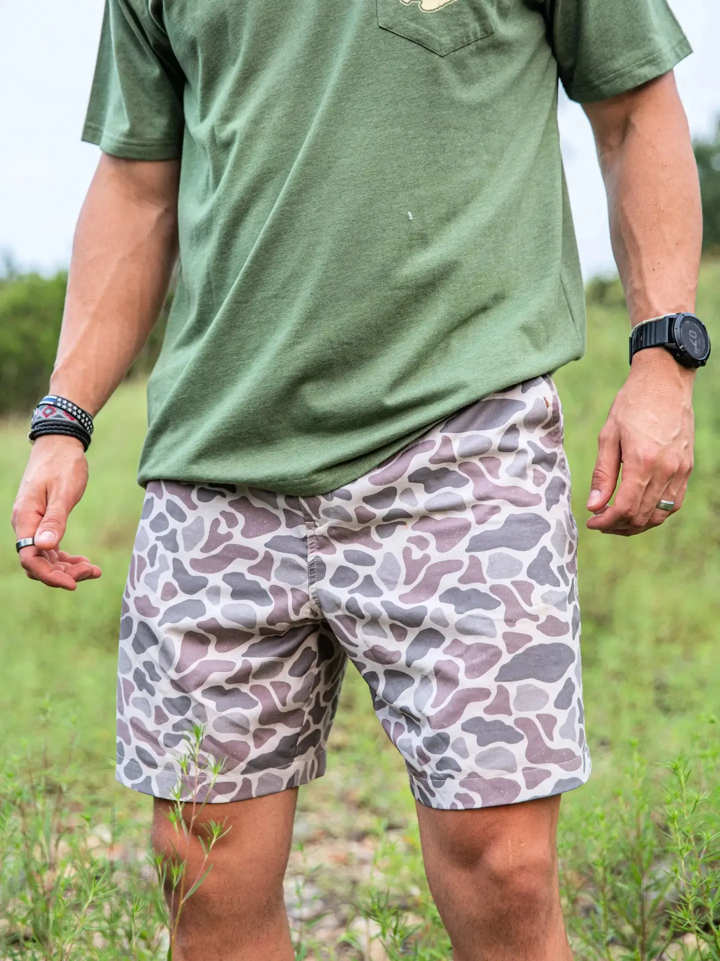 Mens Camo Shorts