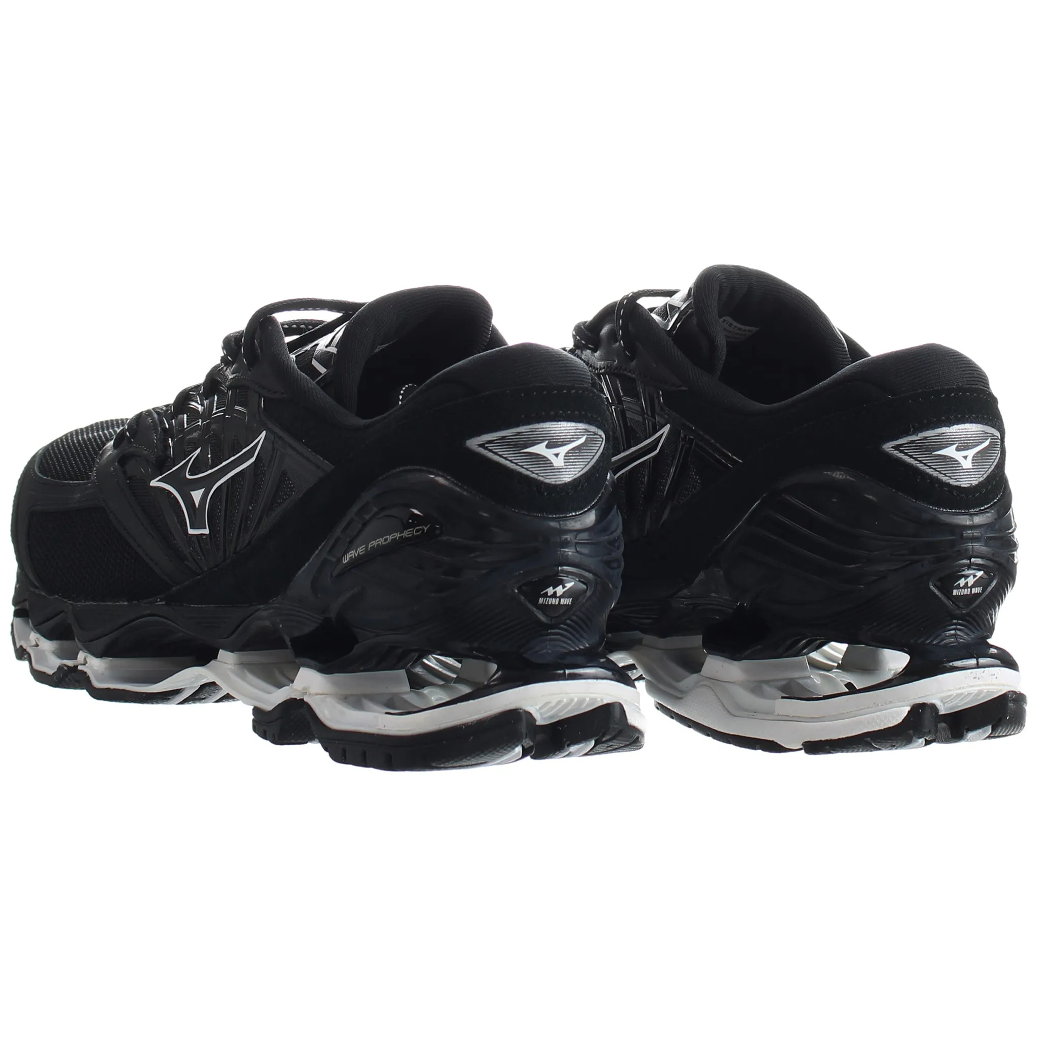 Mizuno Wave Prophecy LS Black Mens Running Trainers