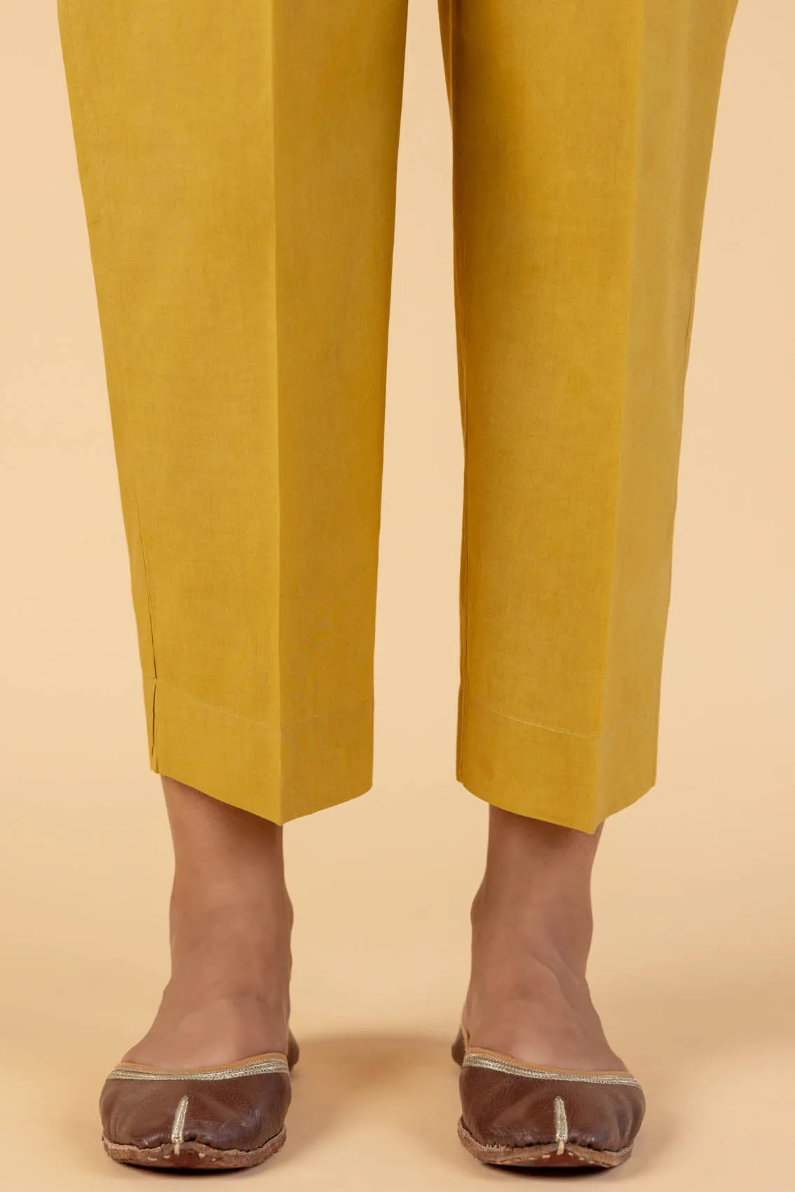 Mustard Basic Trousers