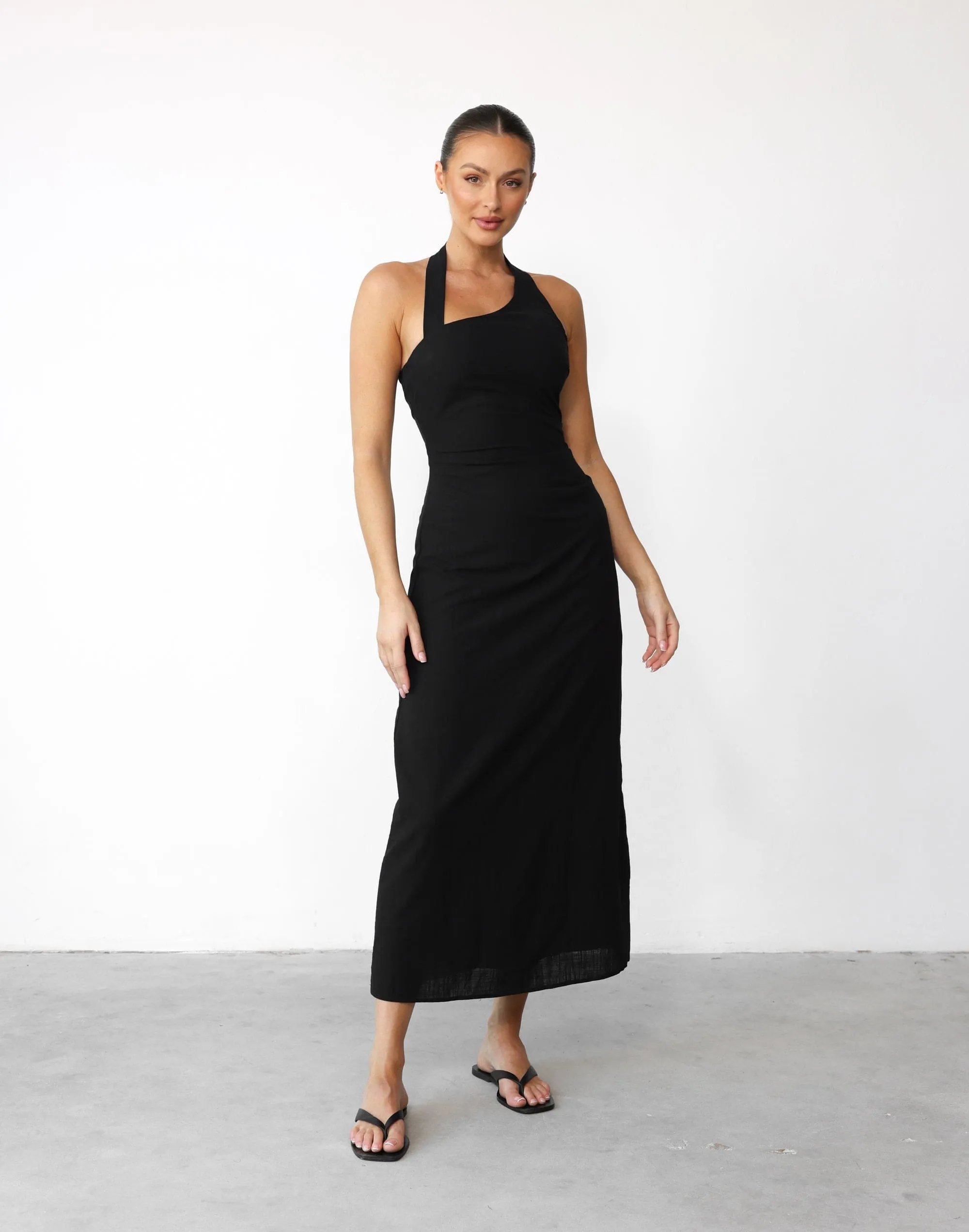 Nakia Maxi Dress (Black)