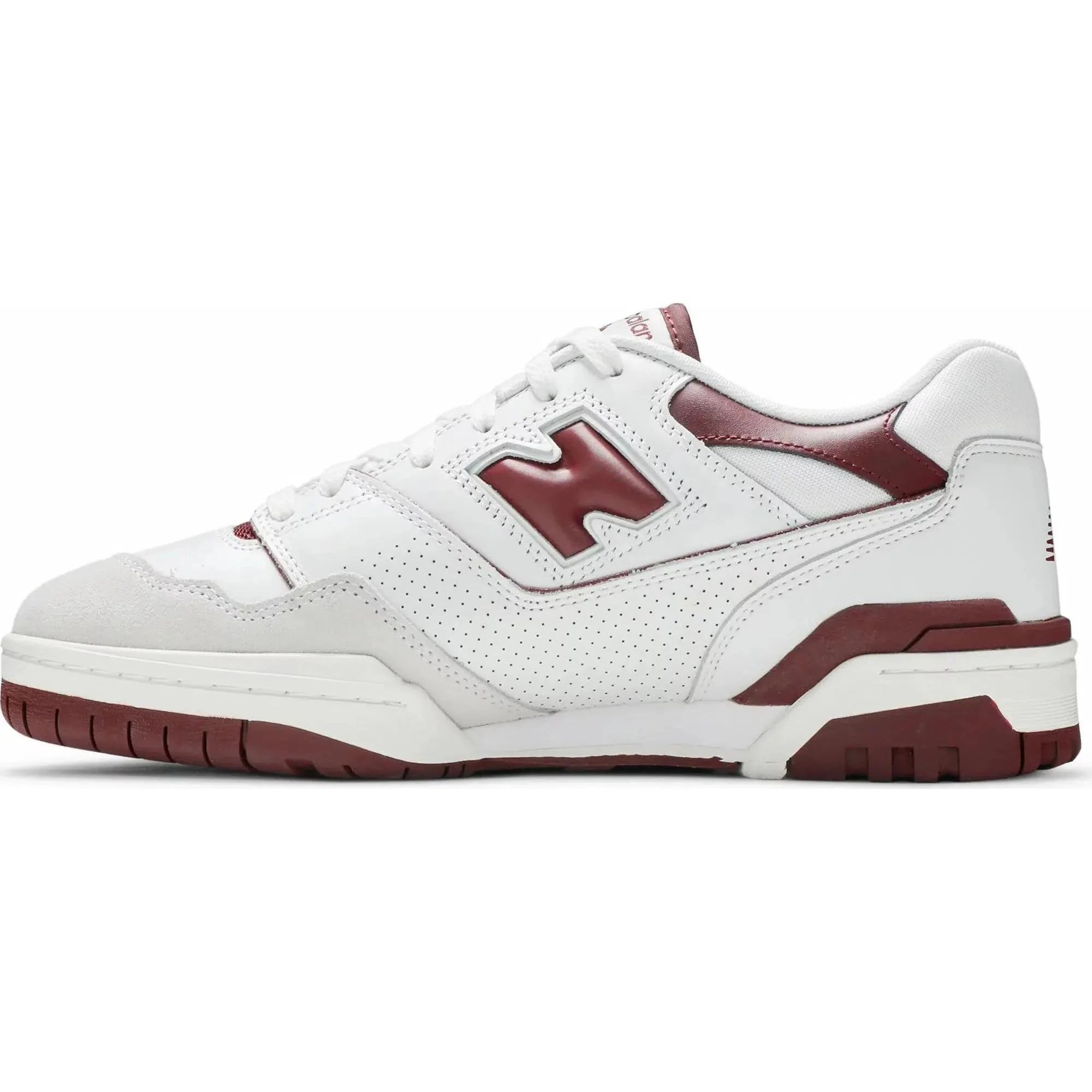 New Balance 550 Sea Salt Burgundy