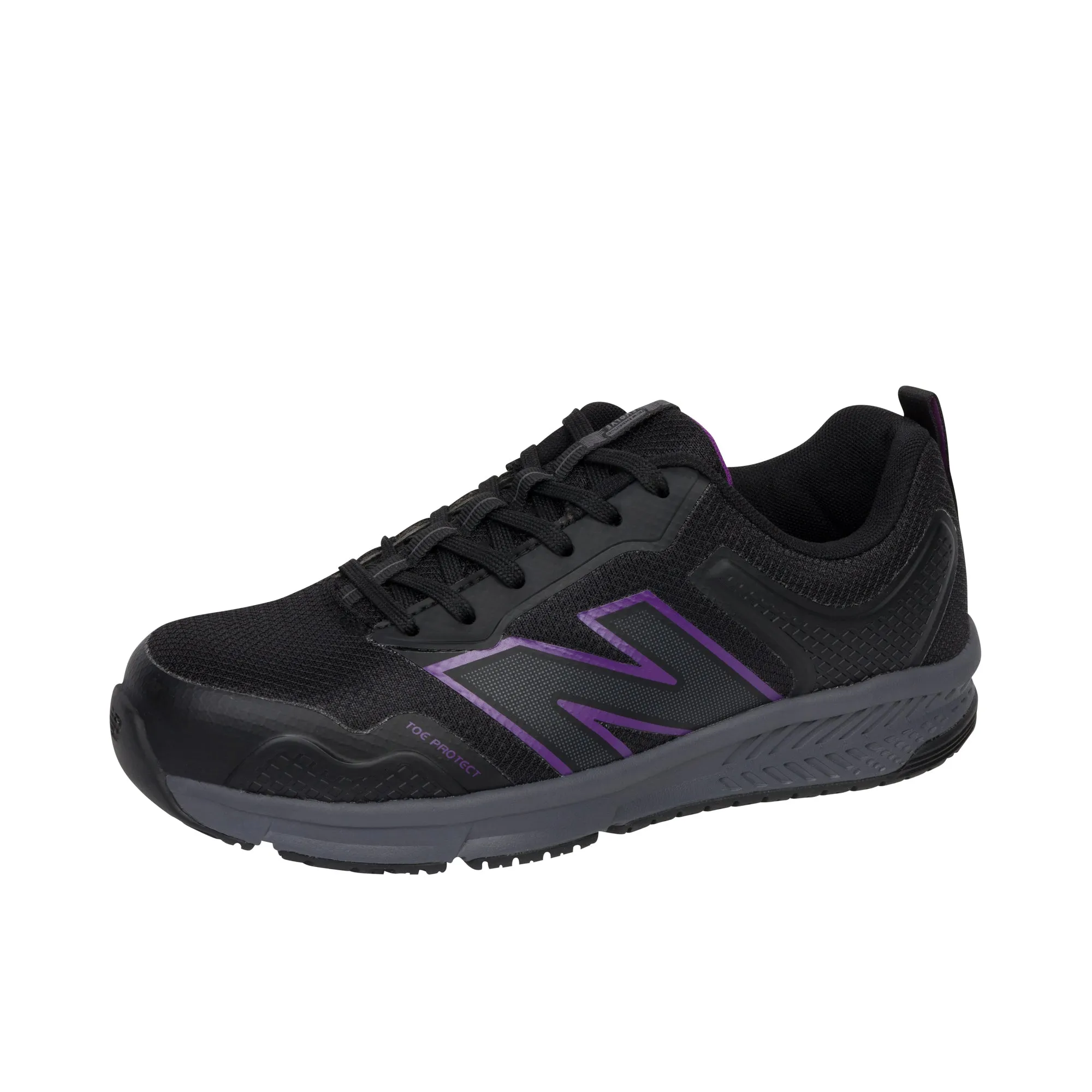 New Balance Work Womens Evolve Alloy Toe Black Purple