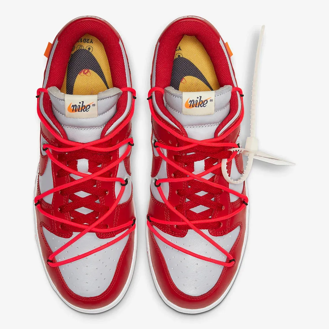 Nike Dunk Low Off-White The Off-White University Red