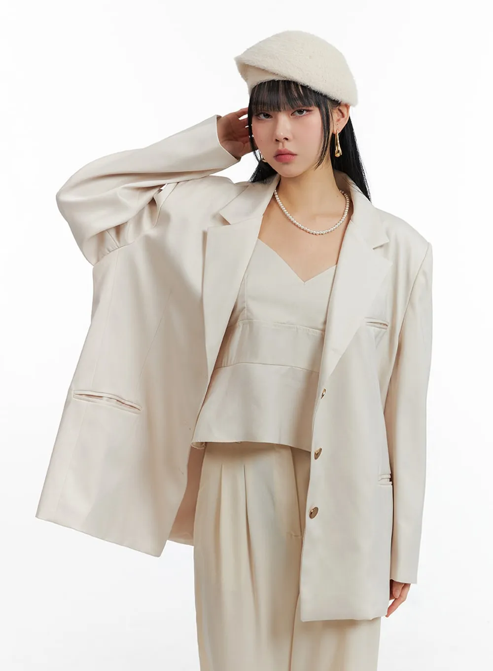 Oversized Blazer IF402