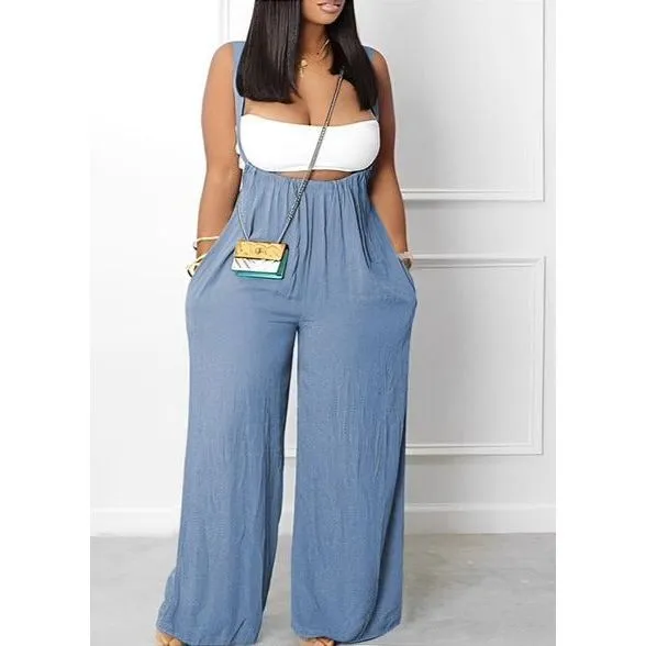 Oversized Wide Leg Jumpsuit