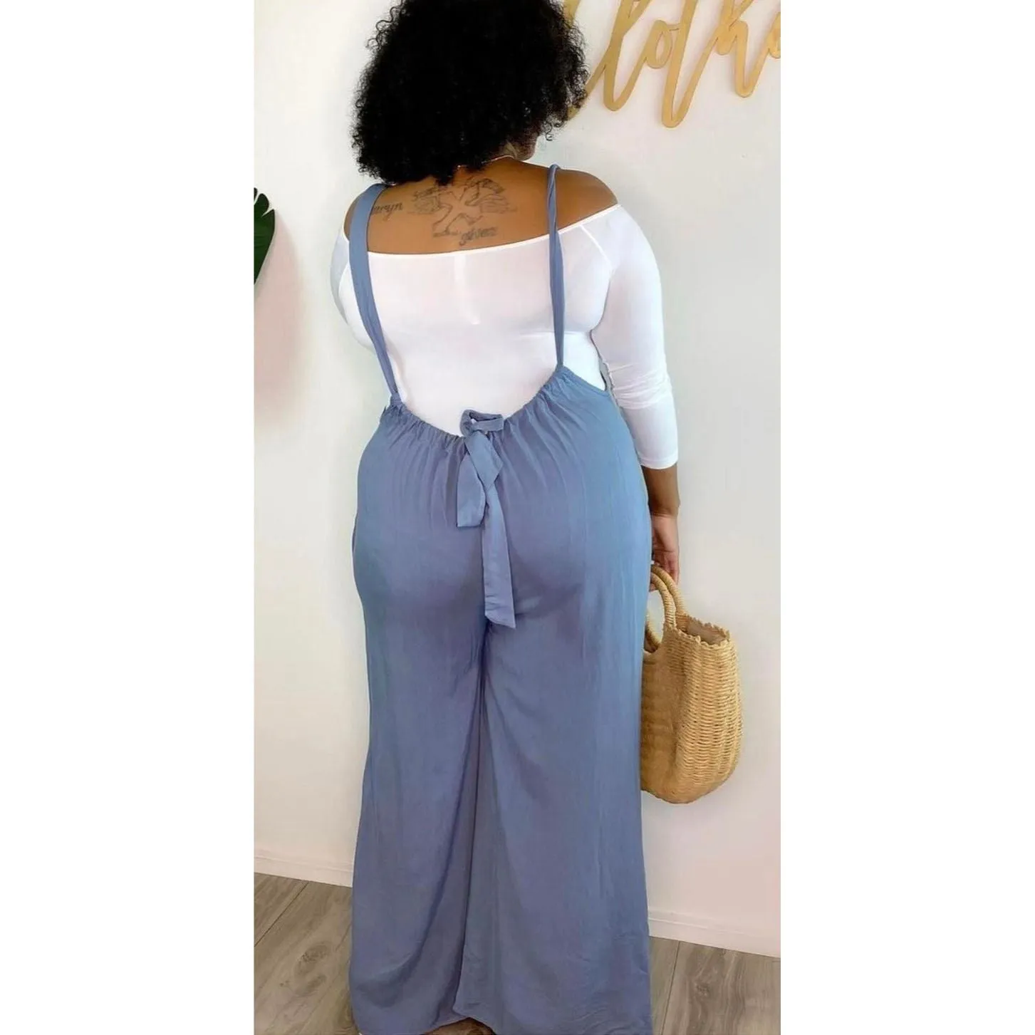 Oversized Wide Leg Jumpsuit