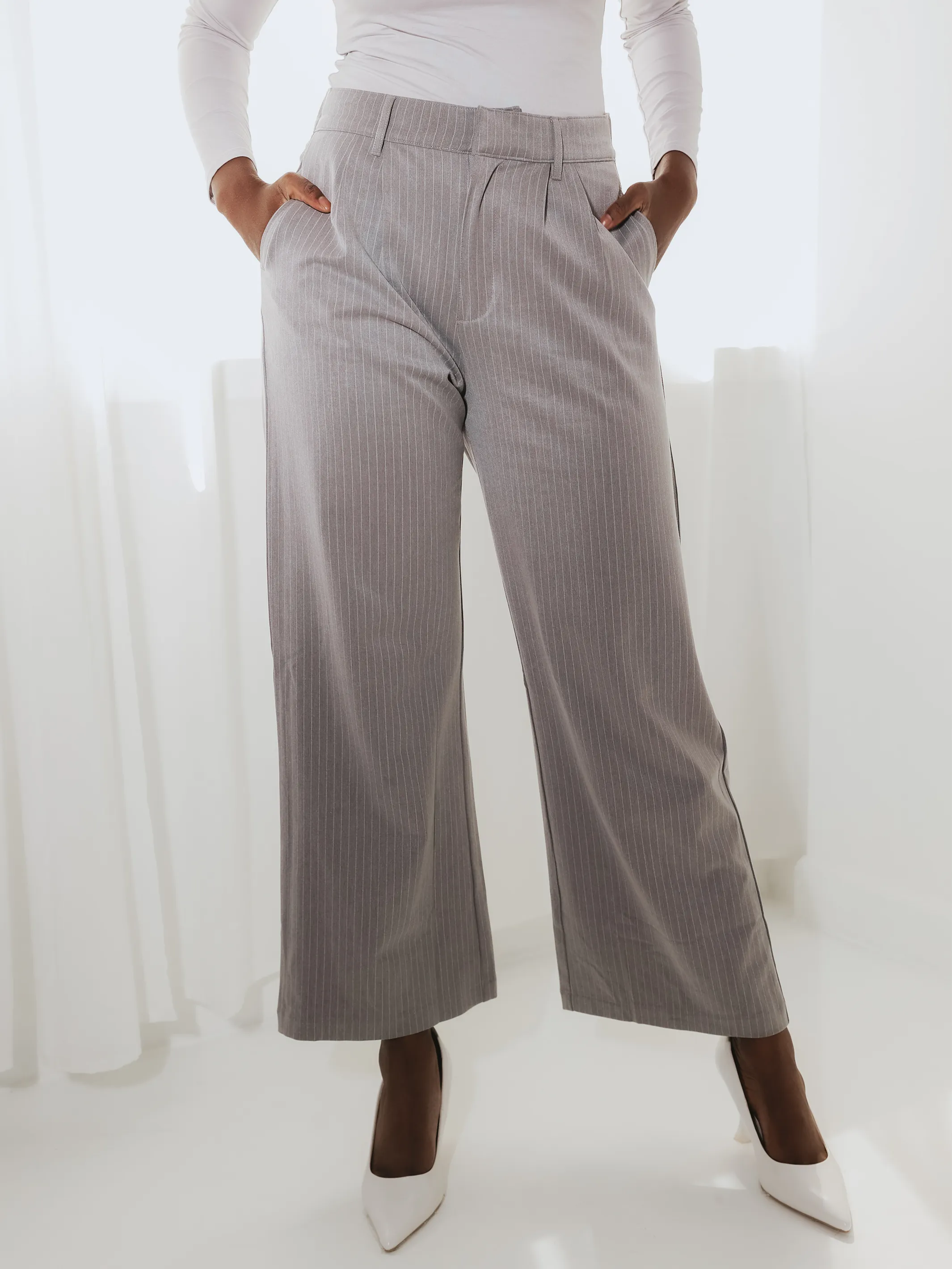 Pinstripe Trouser