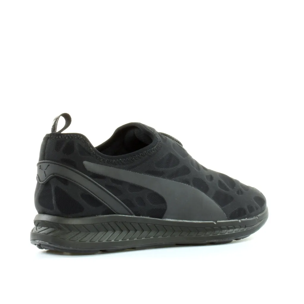 Puma Disc Sleeve Ignite Foam Black Textile Mens Disc Slip On Trainers 360946 01