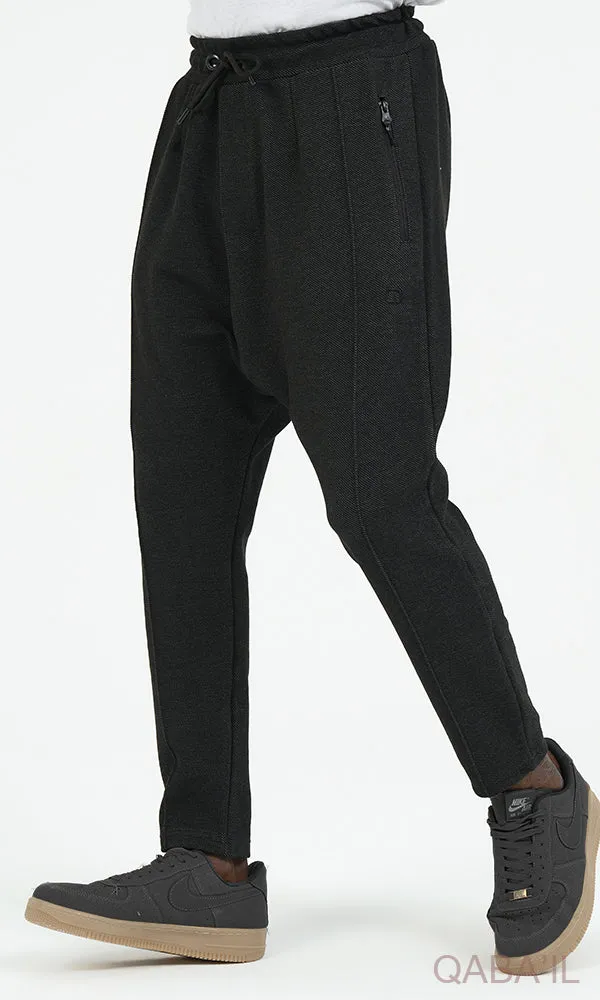 QL Relaxed Trousers City in Black