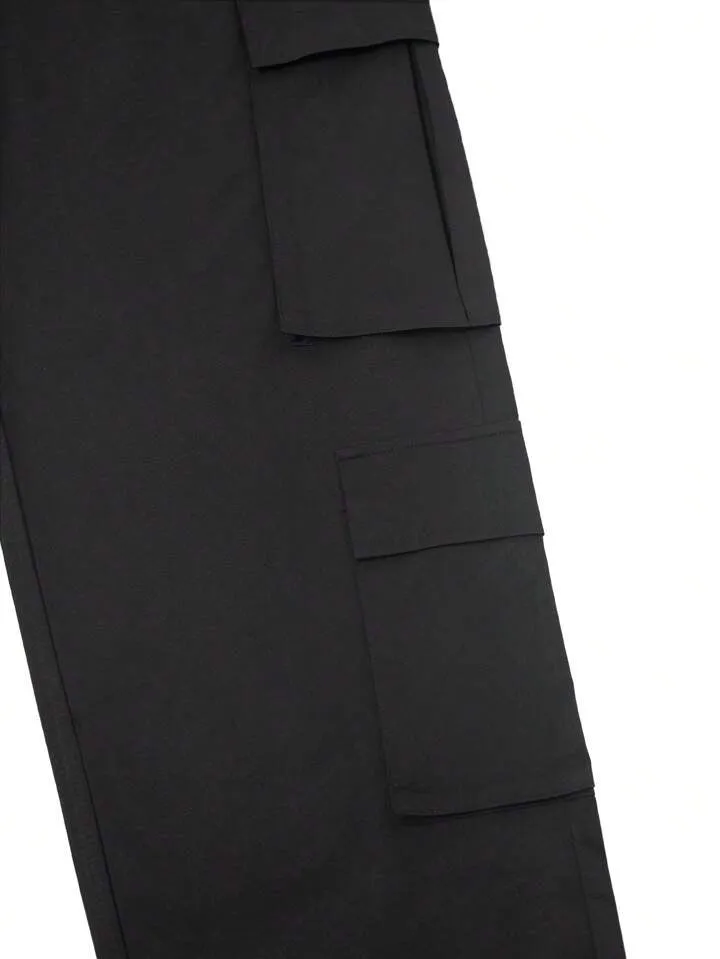 Rebel Energy Wide Leg Cargo Trousers